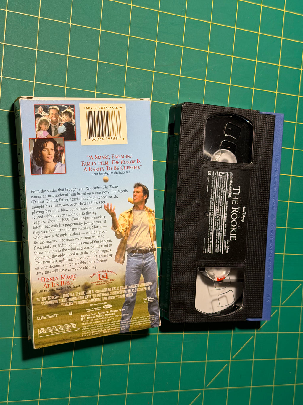 The Rookie - VHS Tape, Used Good