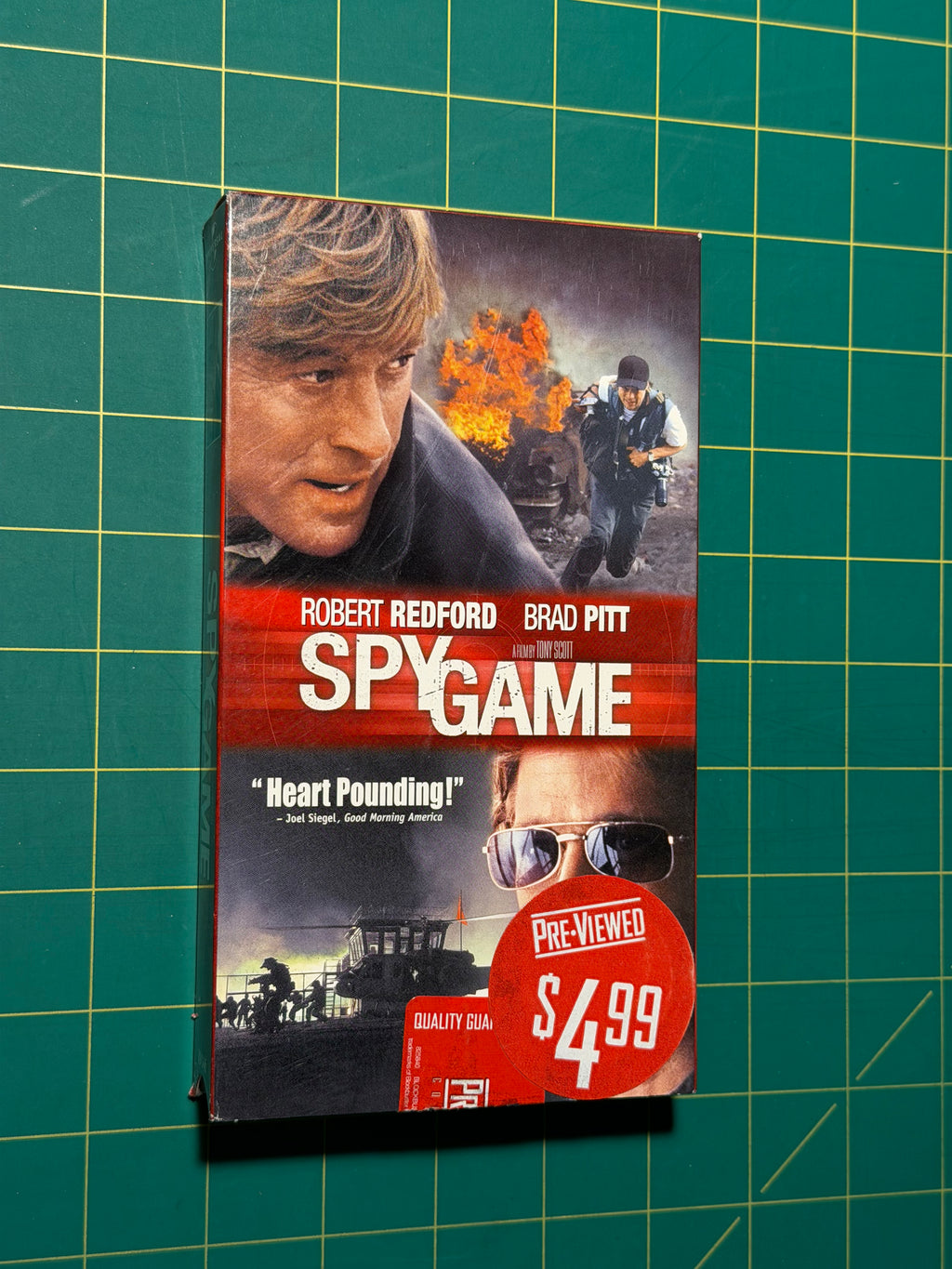 Spy Game - VHS Tape, Used Good