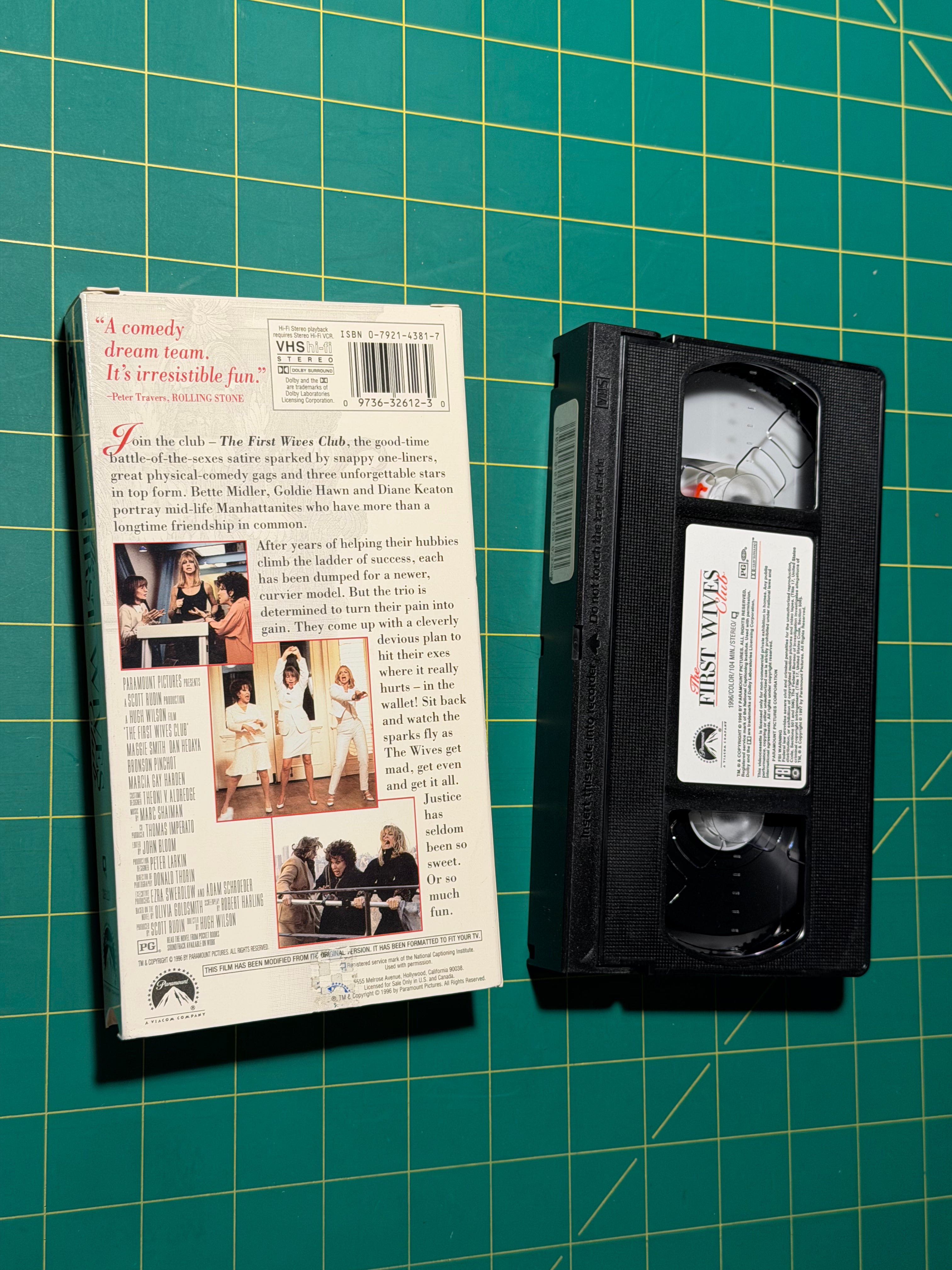 The First Wives Club - VHS Tape, Used Good