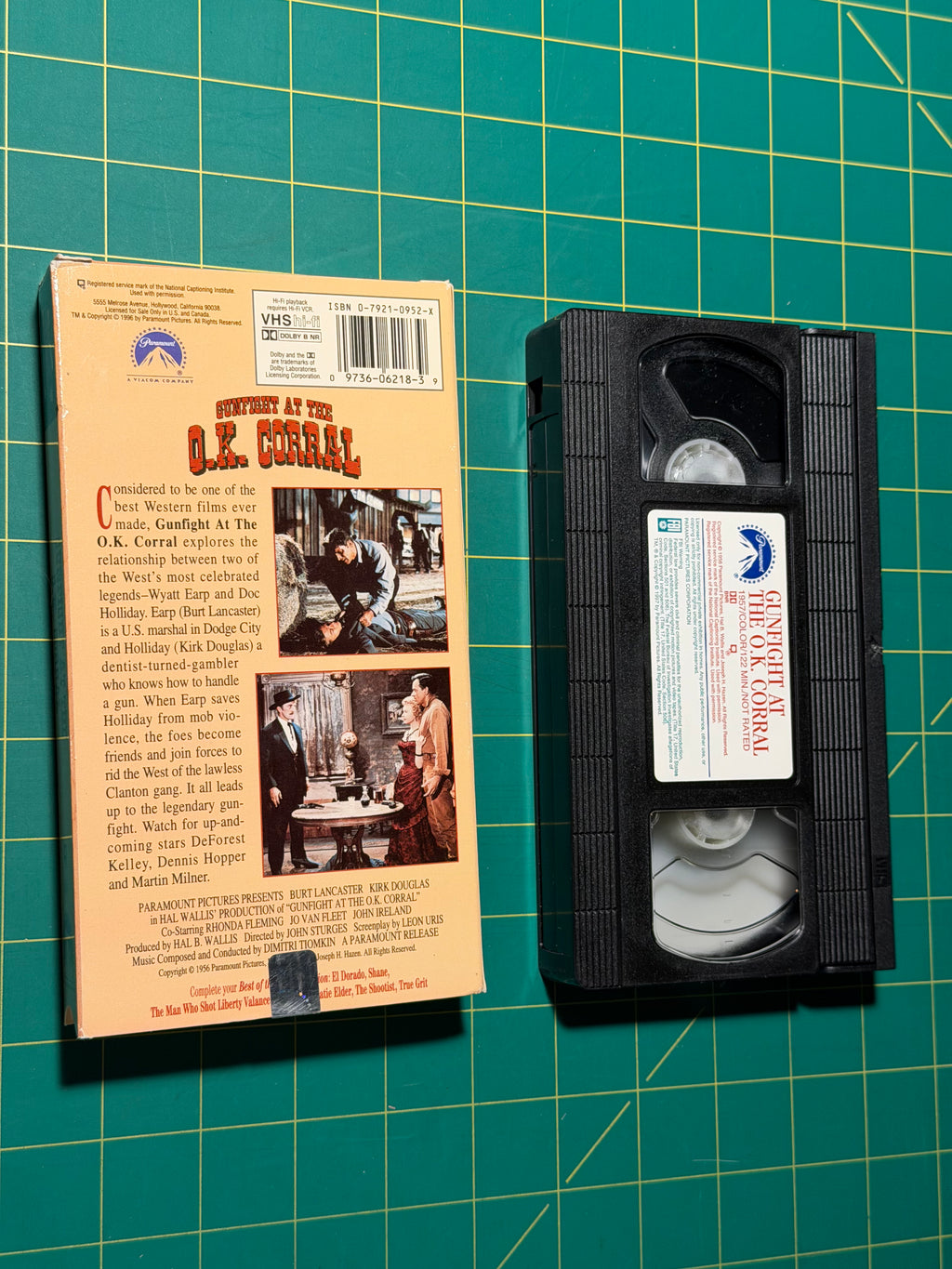 Gunfight at the O.K. Corral - VHS Tape, Used Good