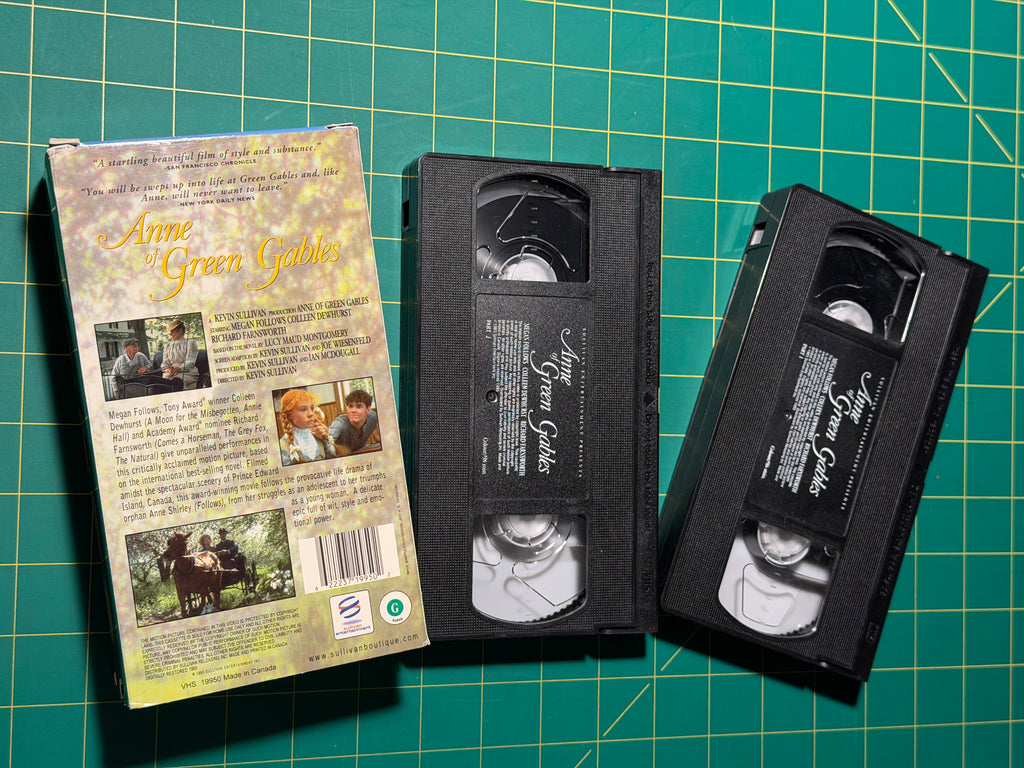 Anne of Green Gables - VHS Tape, Used Good