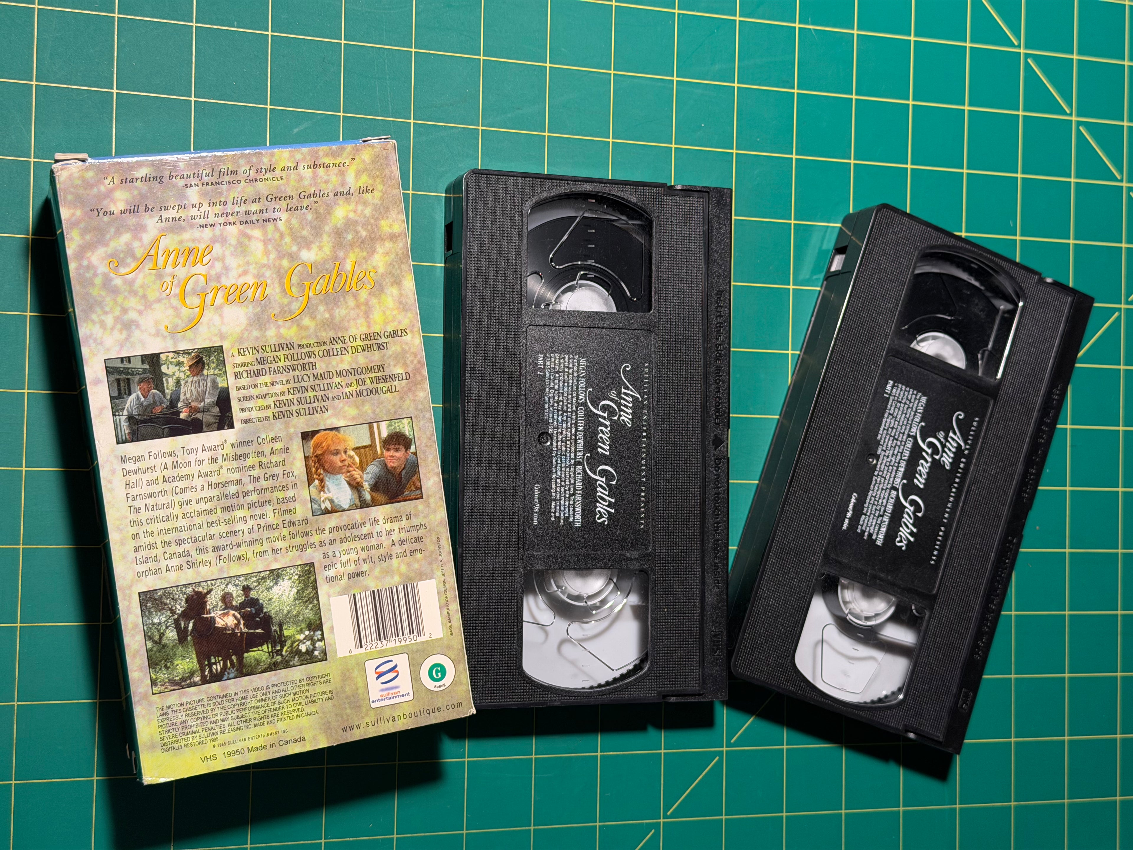 Anne of Green Gables - VHS Tape, Used Good