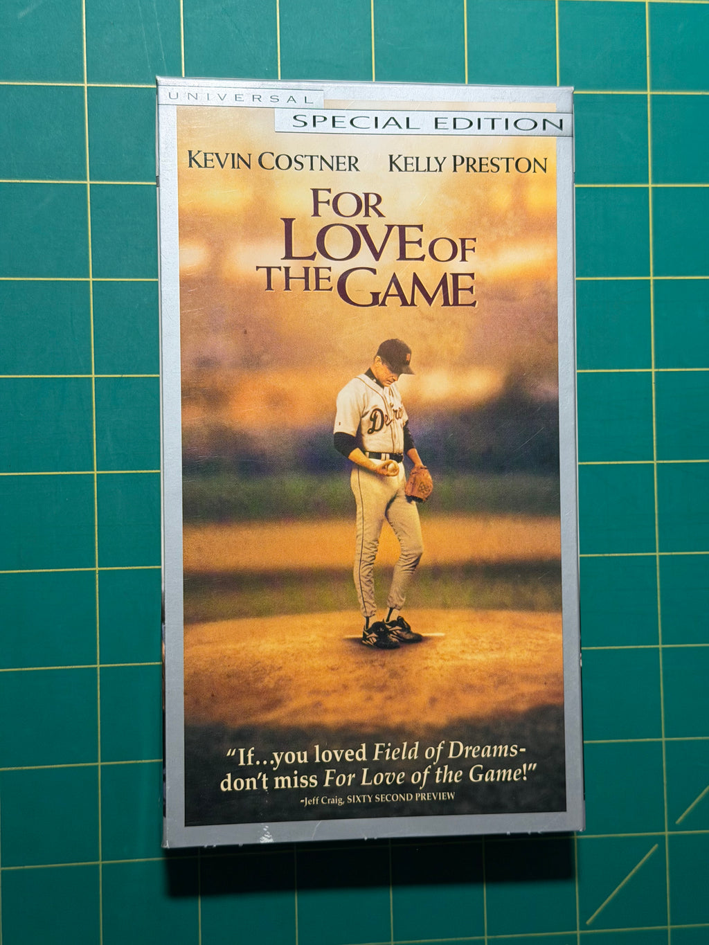For Love of the Game - VHS Tape, Used Good