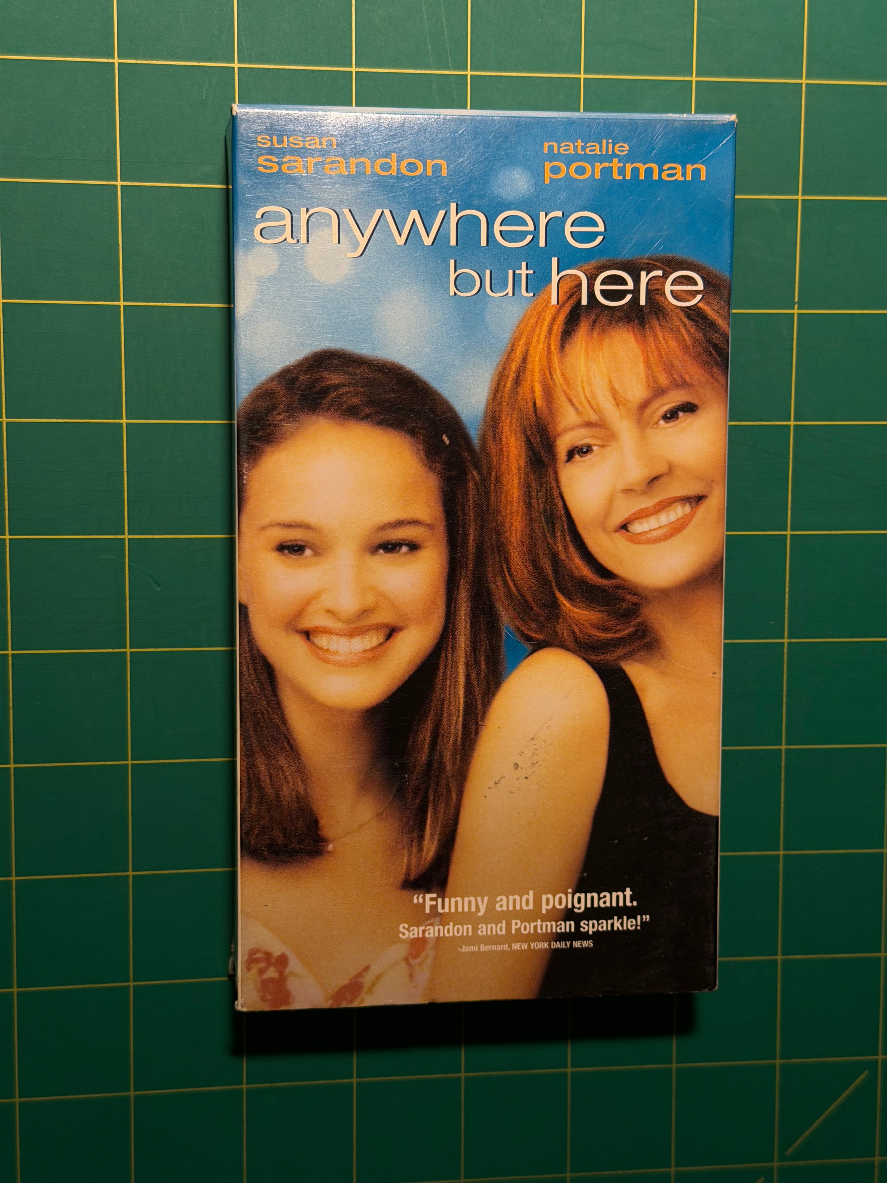 Anywhere But Here - VHS Tape, Used Good
