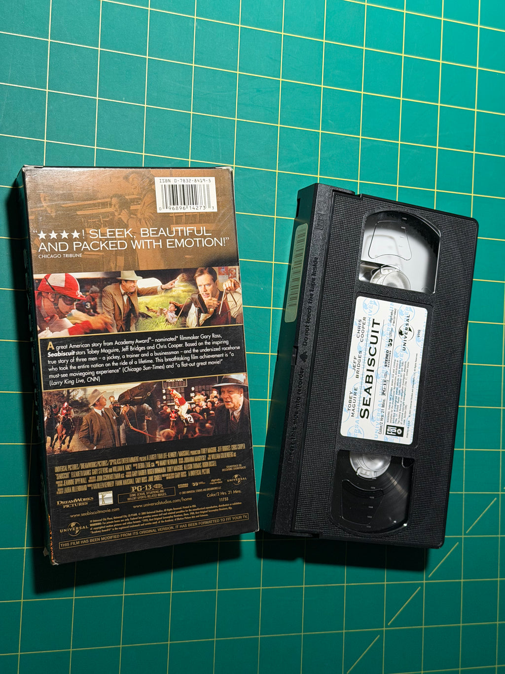 Seabiscuit - VHS Tape, Used Good