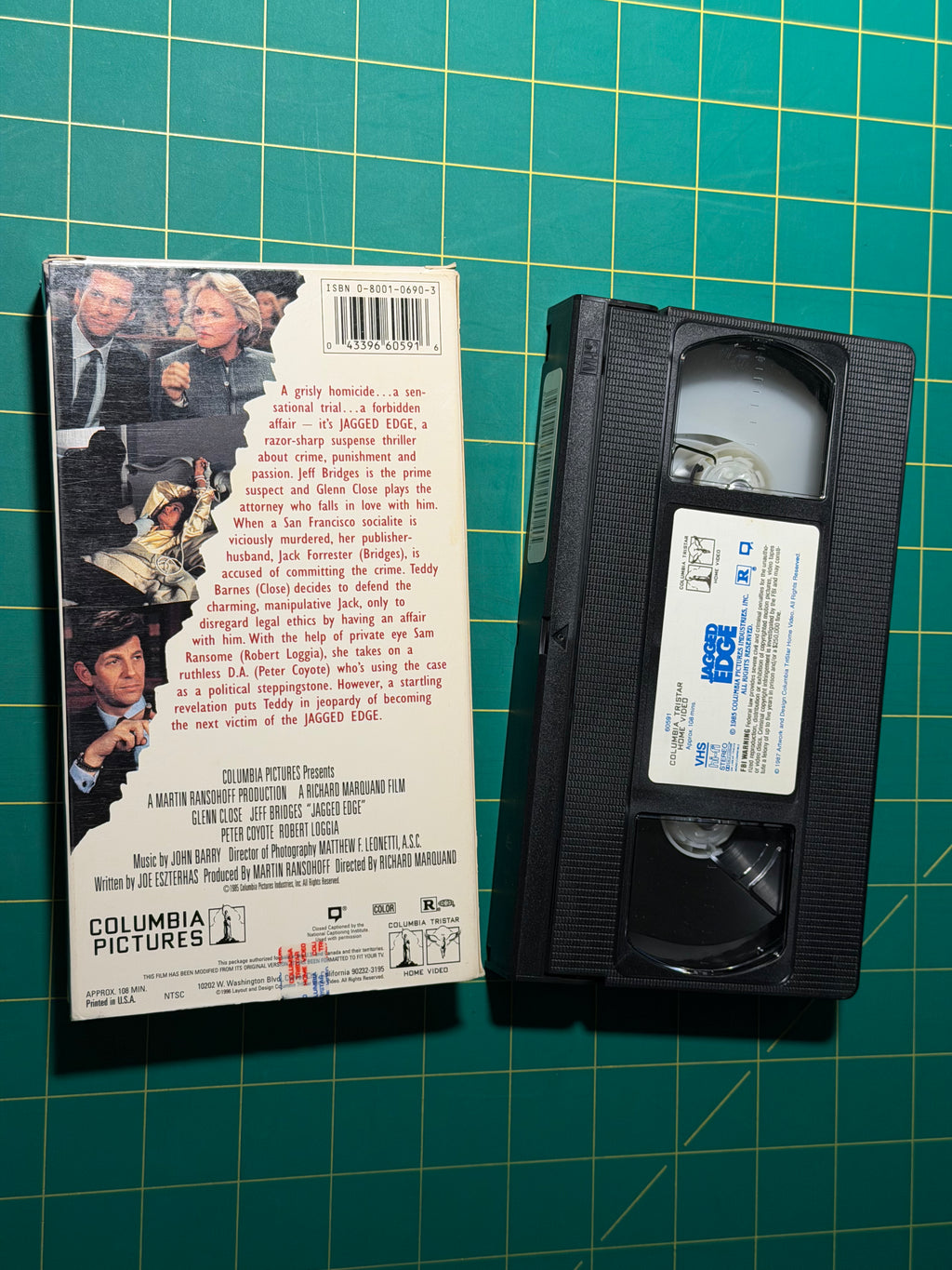 Jagged Edge - VHS Tape, Used Good
