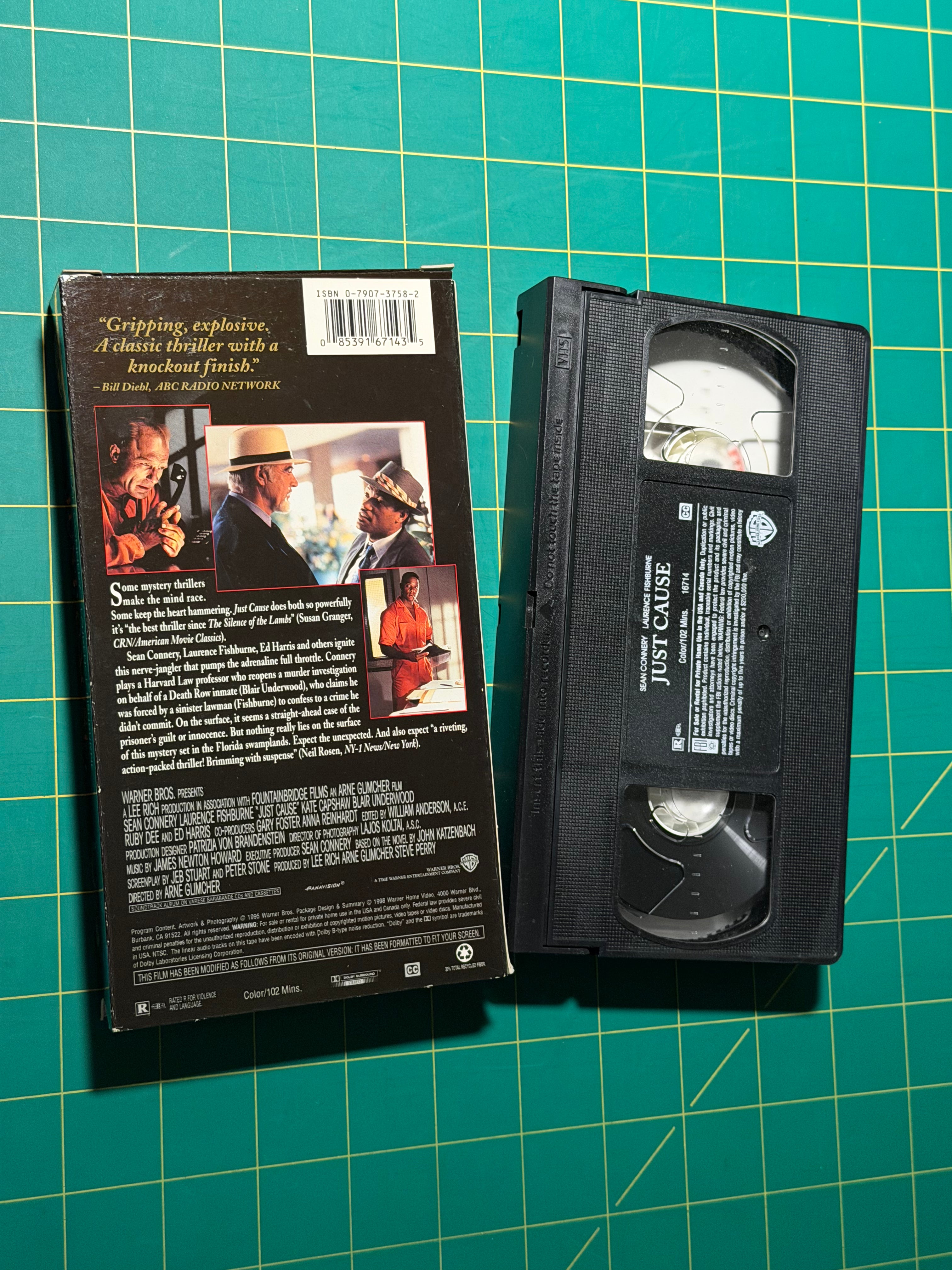 Just Cause - VHS Tape, Used Good