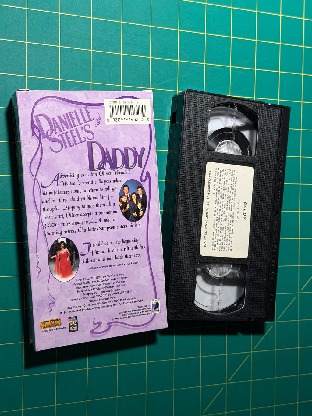 Danielle Steel's Daddy - VHS Tape, Used Good