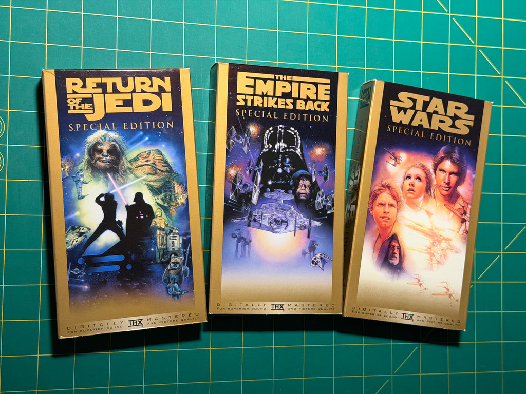 Star Wars Trilogy Special Edition 3 Tape Box Set - VHS Tapes, Used Good