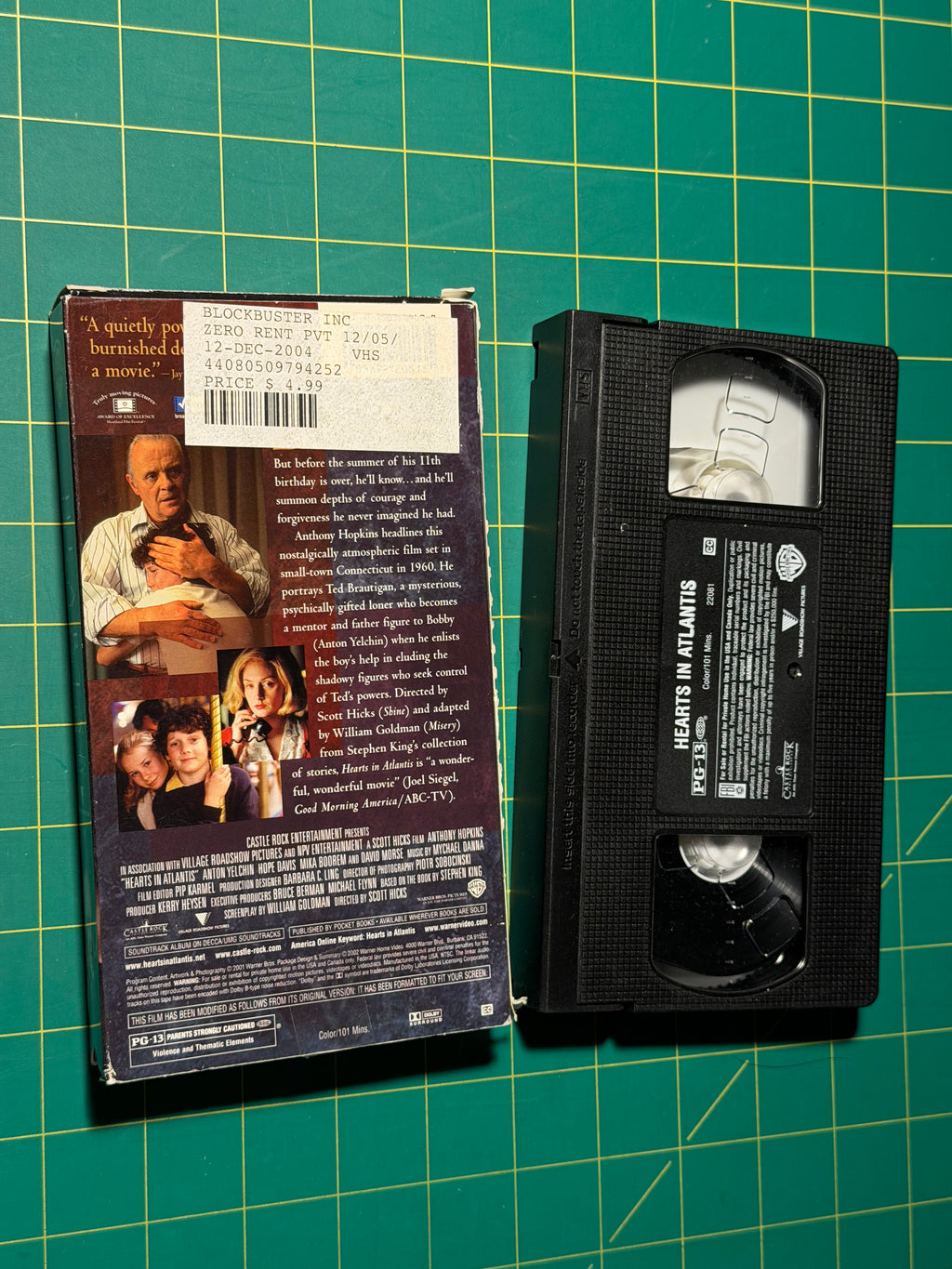 Hearts in Atlantis - VHS Tape, Used Good