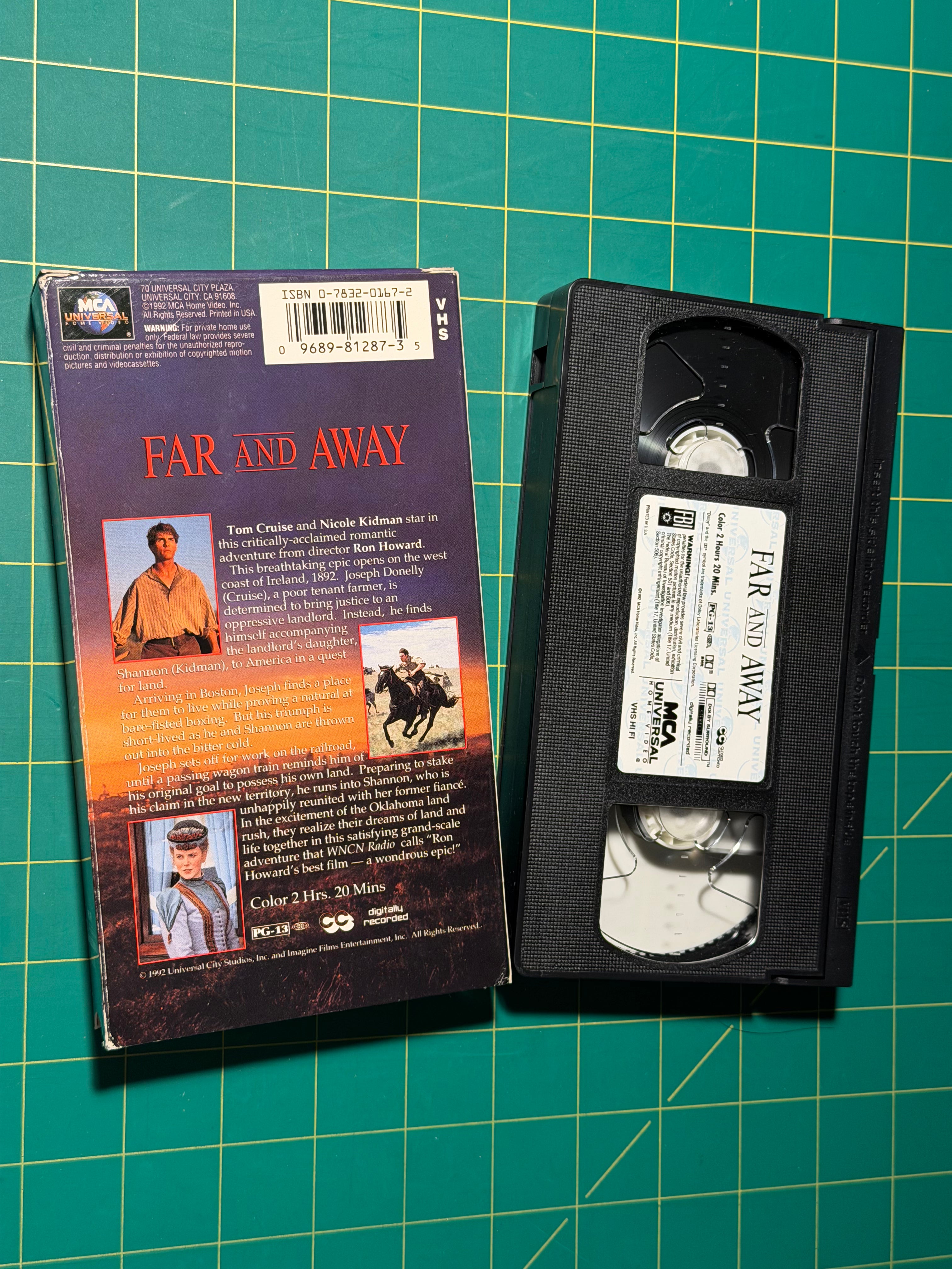 Far and Away- VHS Tape, Used Good