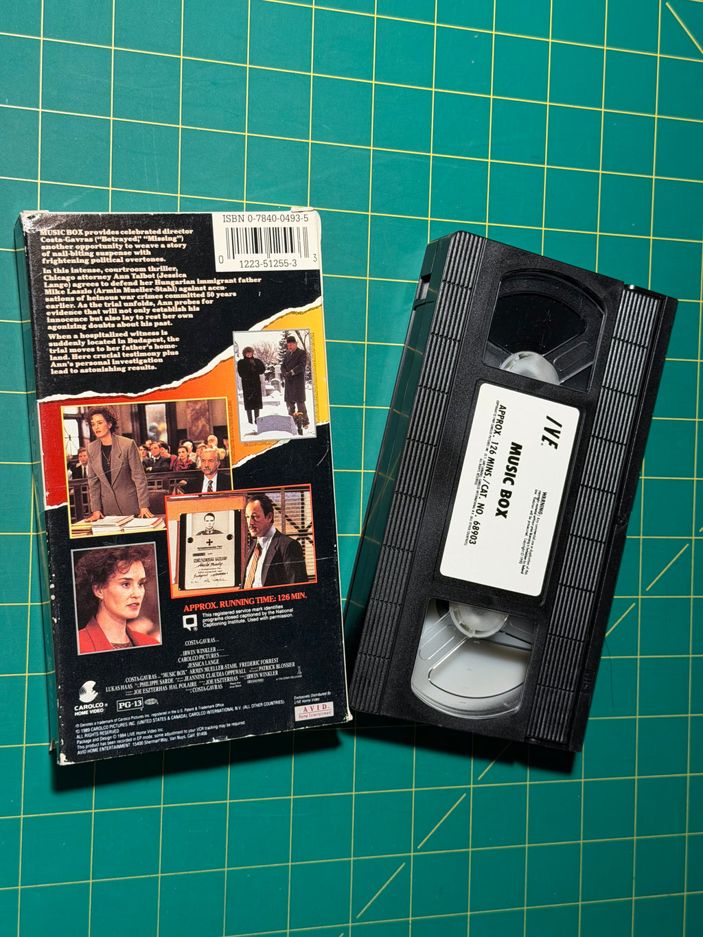 Music Box - VHS Tape, Used Acceptable