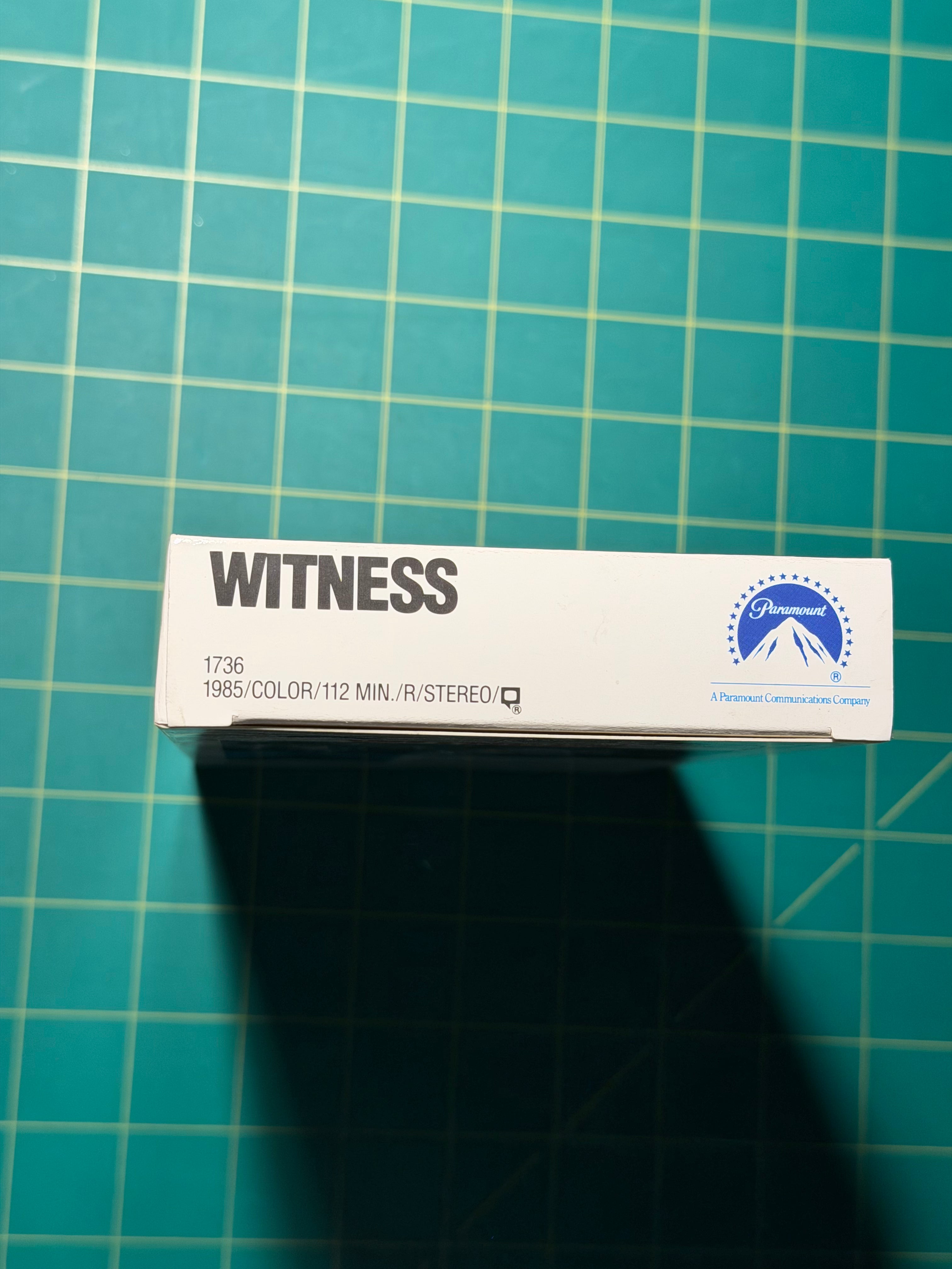 Witness - VHS Tape, Used Good