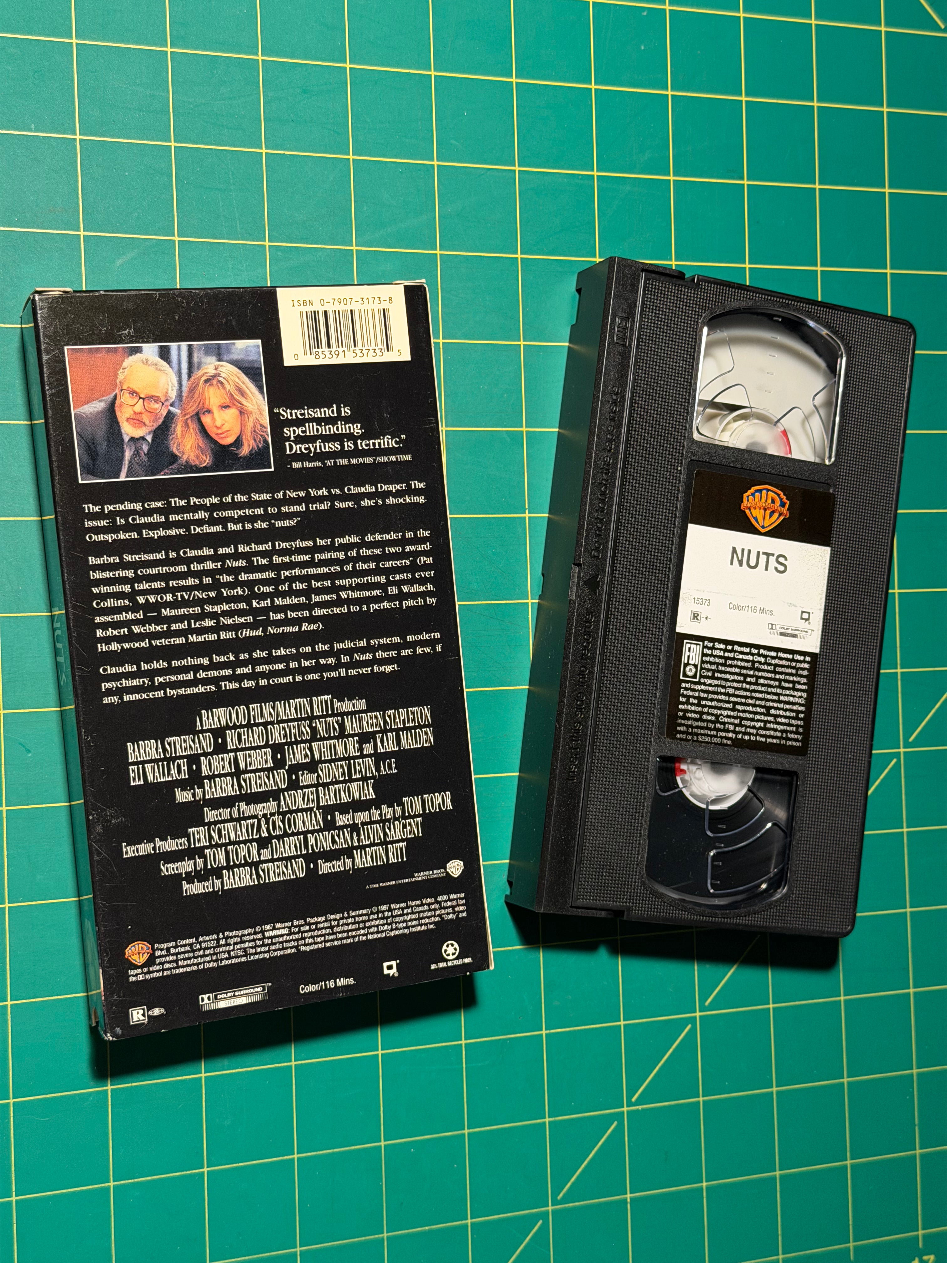 Nuts - VHS Tape, Used Good