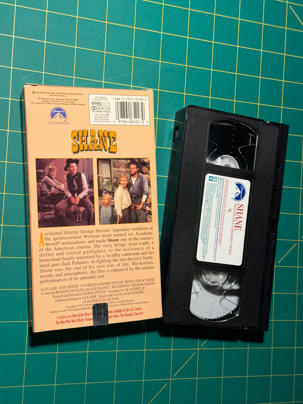 Shane - VHS Tape, Used Good