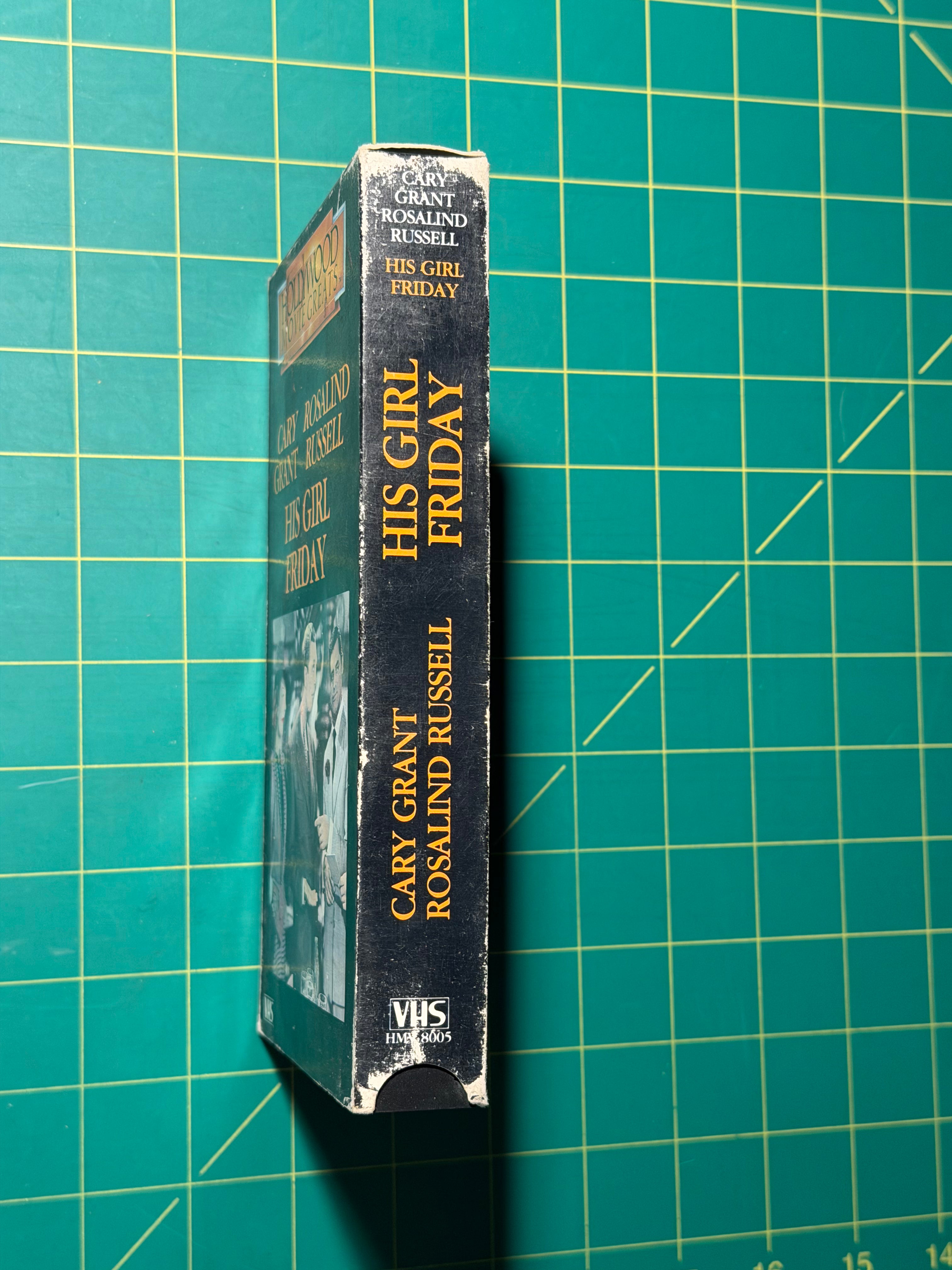 His Girl Friday - VHS Tape, Used Acceptable