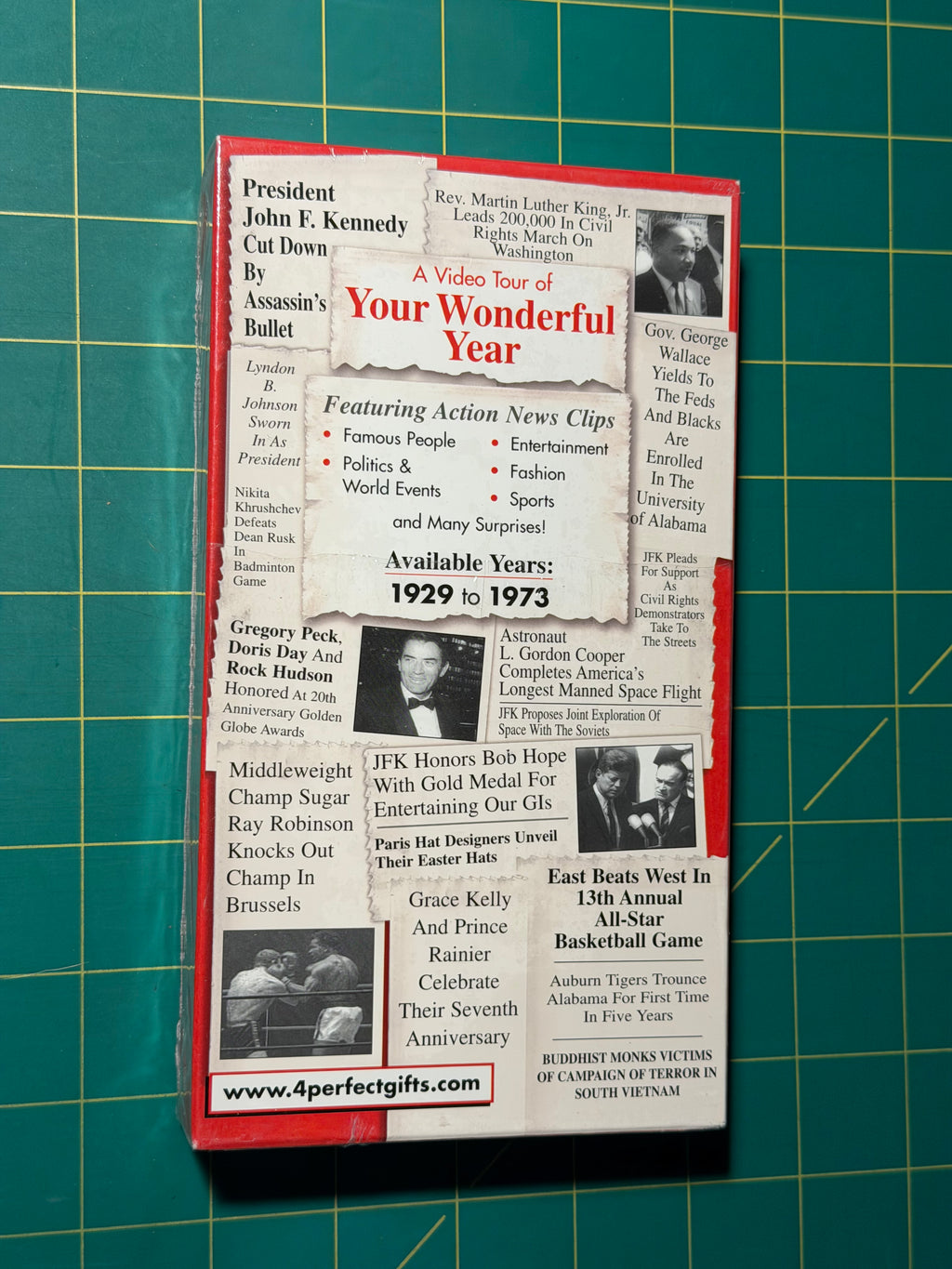 FlikBak's Your Wonderful Year 1963 - VHS Tape, Sealed
