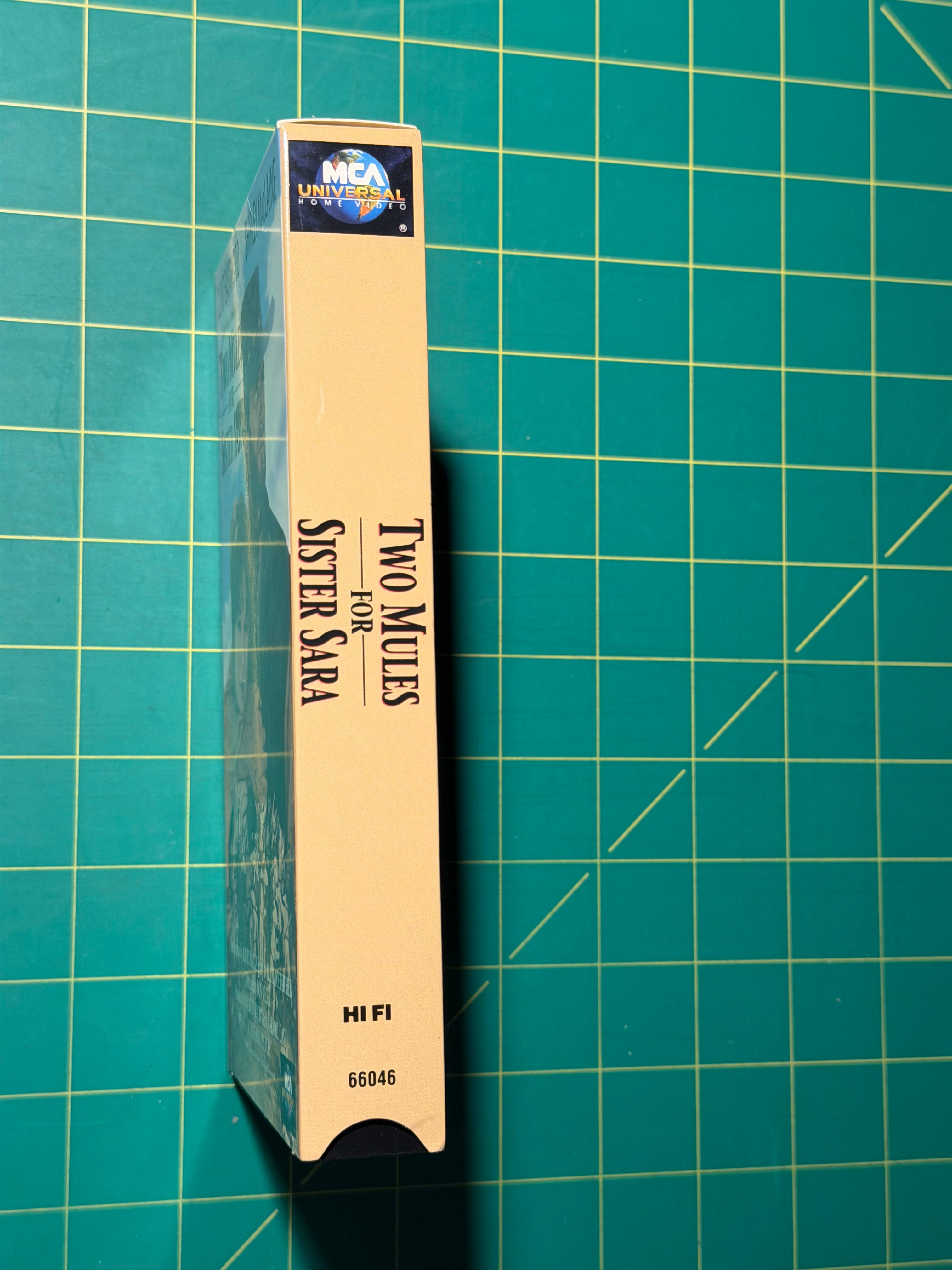 Two Mules for Sister Sara - VHS Tape, Used Good