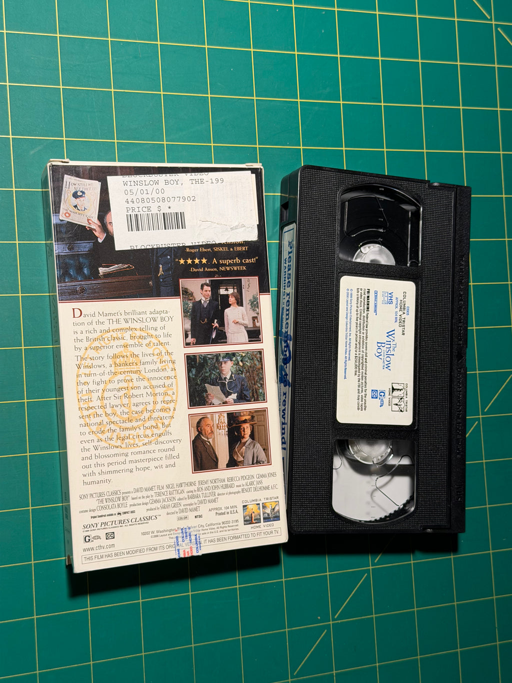 The Winslow Boy - VHS Tape, Used Good