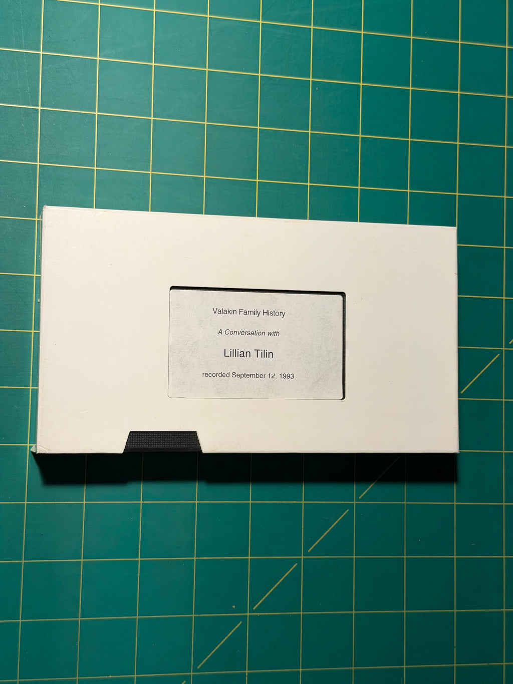 Valakin Family History: A Conversation with Lillian Tilin - VHS Tape, Used Good