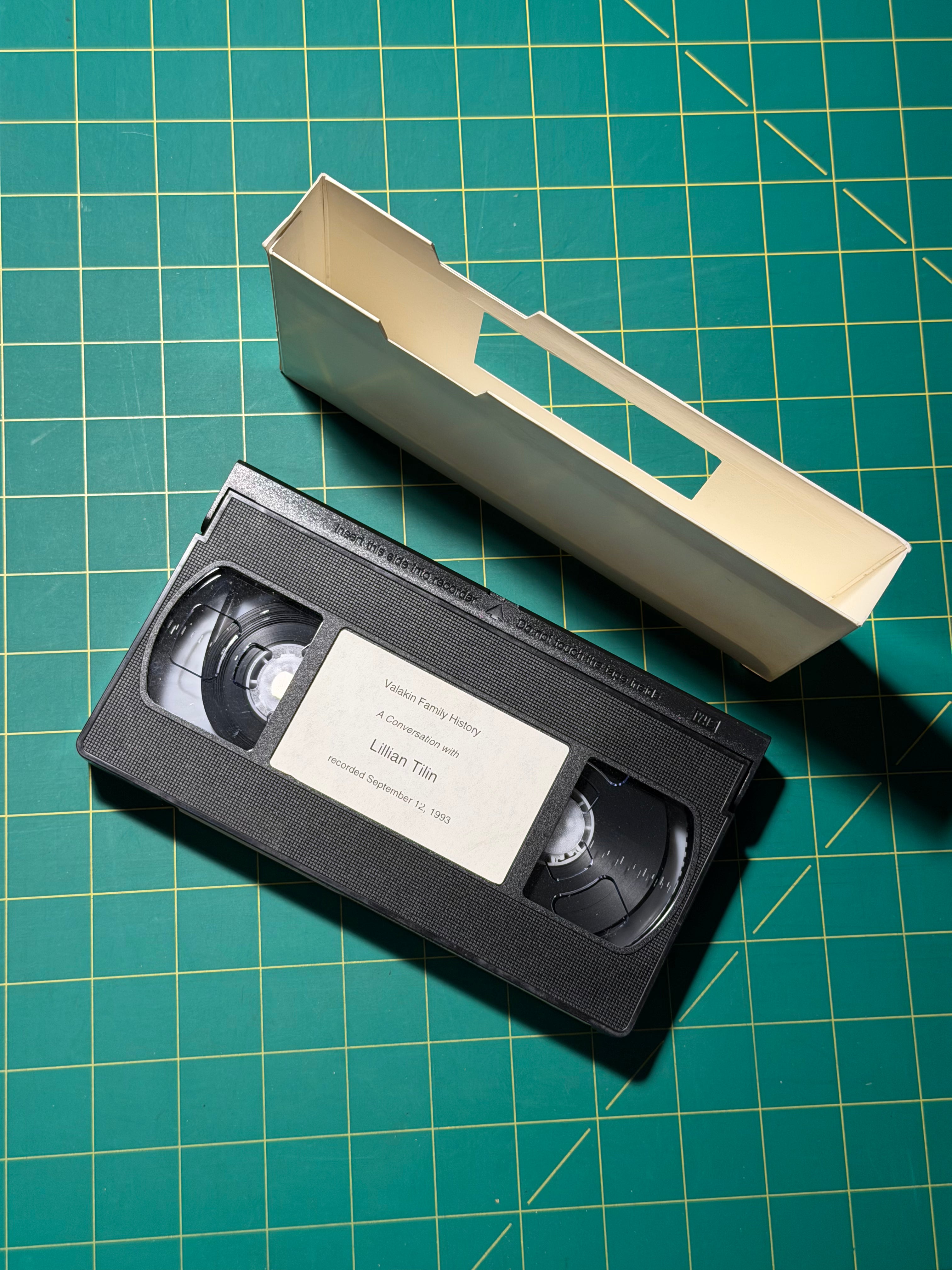 Valakin Family History: A Conversation with Lillian Tilin - VHS Tape, Used Good