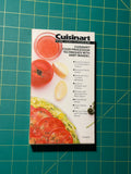 Cuisinart Food Processor Techniques with Abby Mandel - VHS Tape, Used Good
