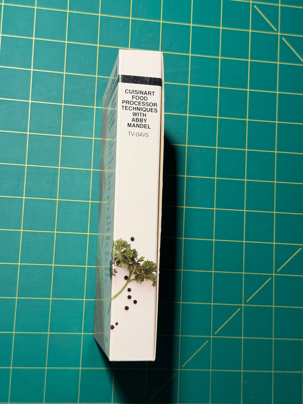 Cuisinart Food Processor Techniques with Abby Mandel - VHS Tape, Used Good