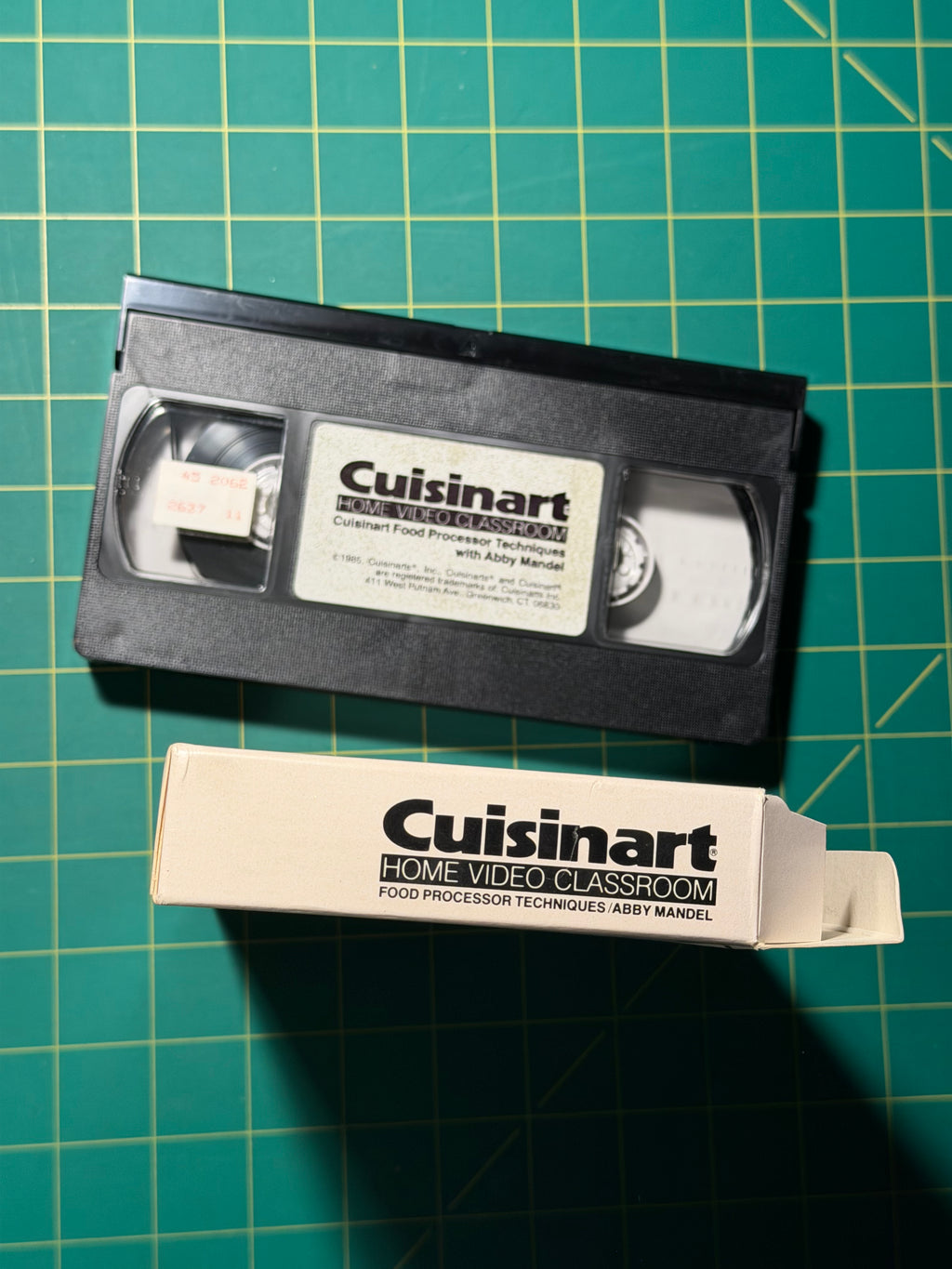 Cuisinart Food Processor Techniques with Abby Mandel - VHS Tape, Used Good