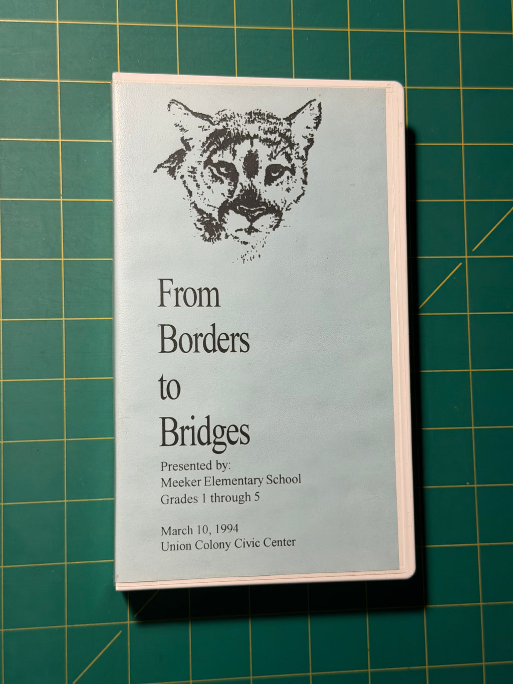 From Borders to Bridges - VHS Tape, Used Good