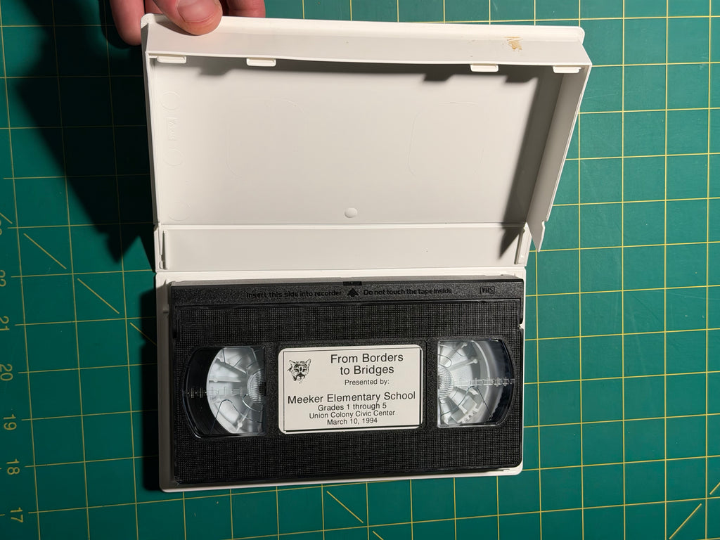 From Borders to Bridges - VHS Tape, Used Good