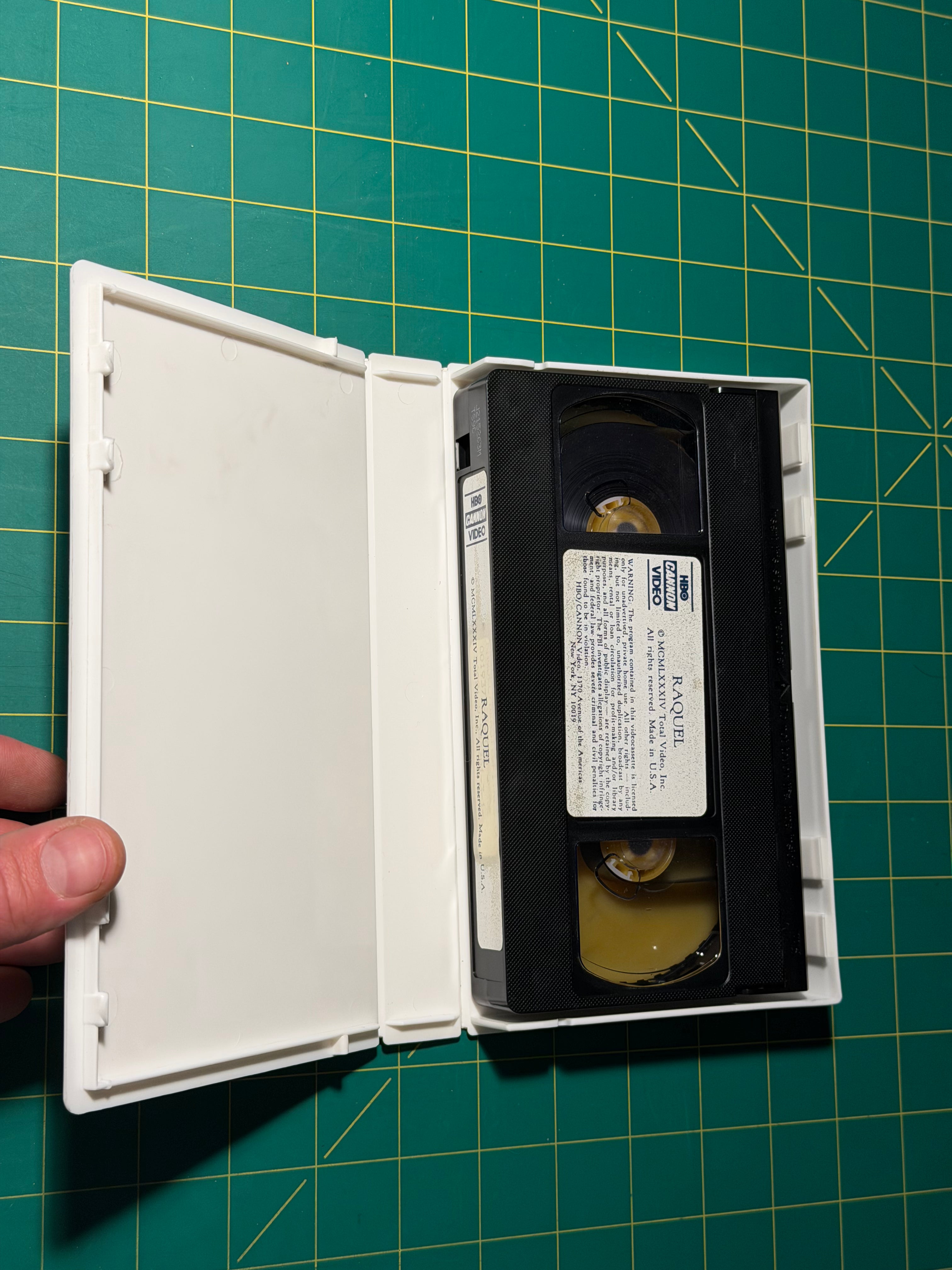 Raquel: Total Beauty and Fitness - VHS Tape, Used Good