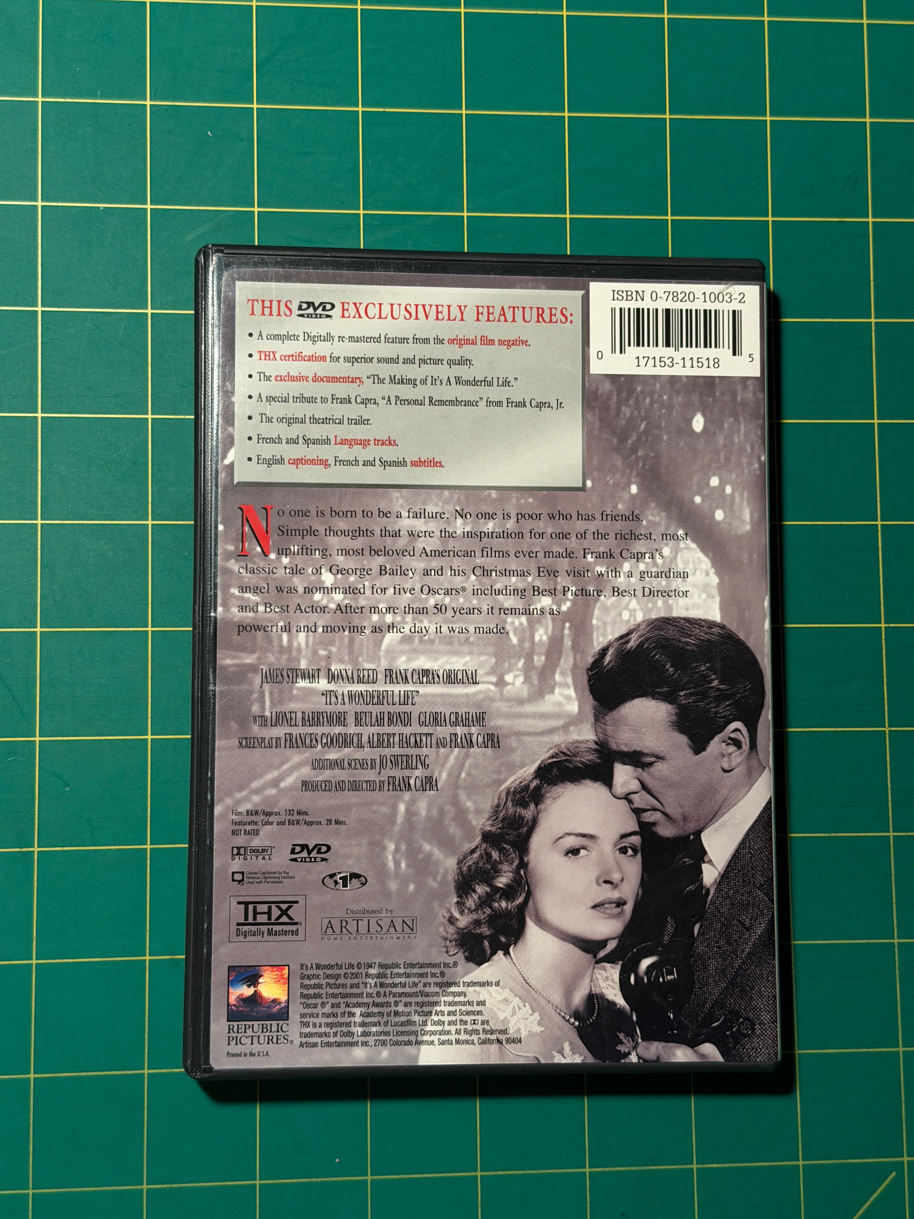 It's a Wonderful Life - DVD, Used Good