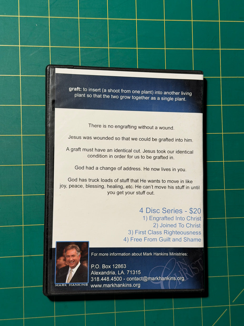 Engrafted into Christ - DVD, Used Good