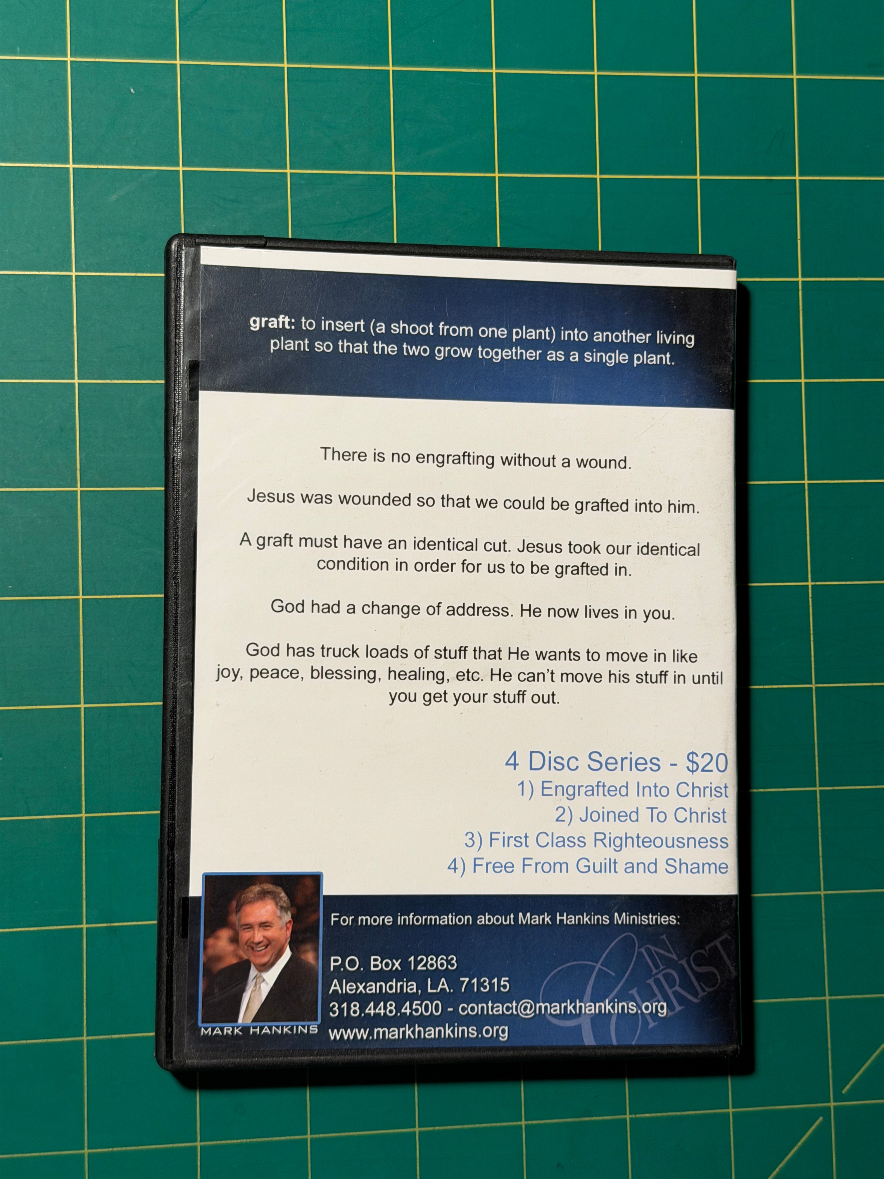 Engrafted into Christ - DVD, Used Good