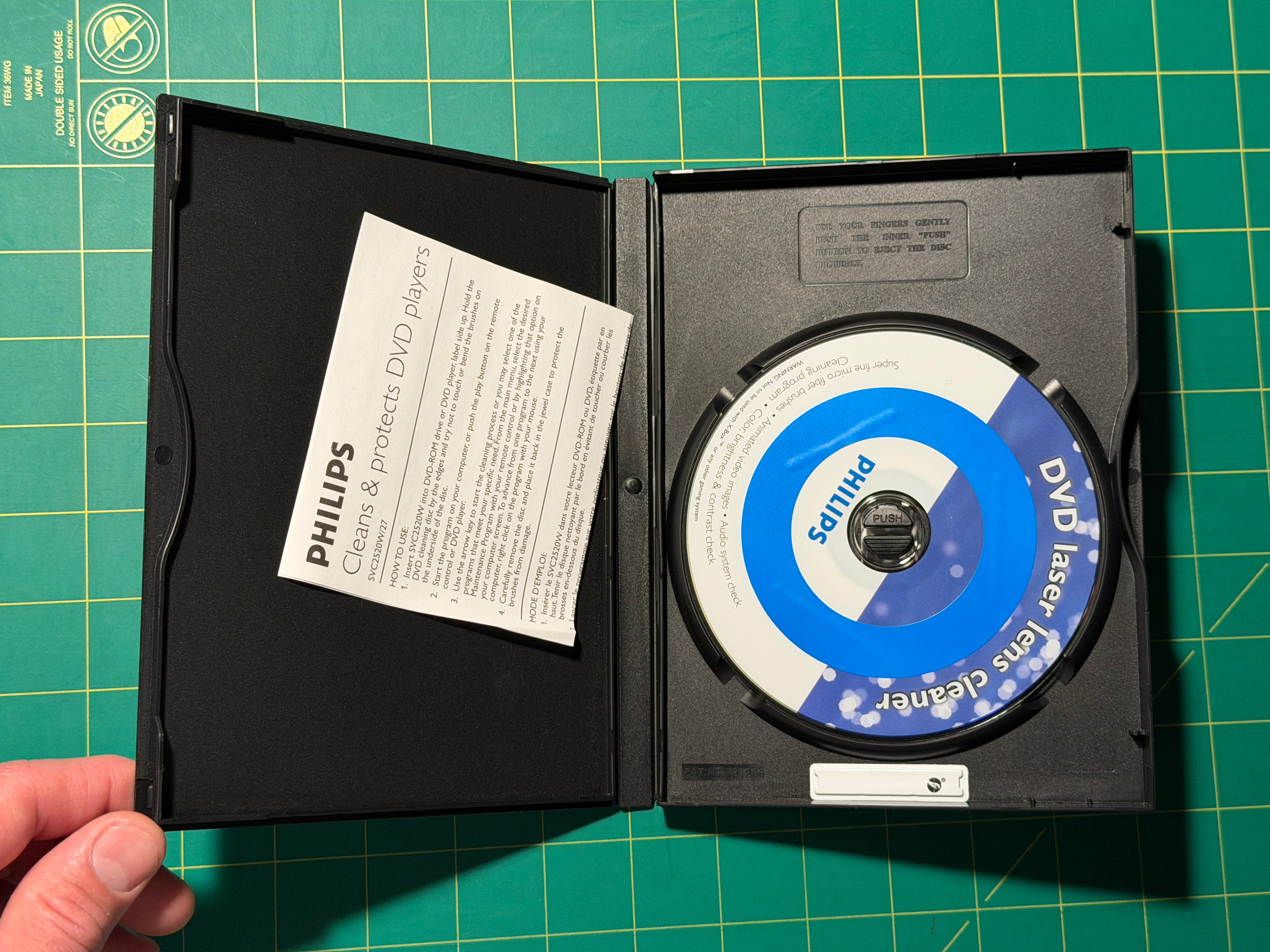 Phillips DVD Lens Cleaner - DVD, Used Good