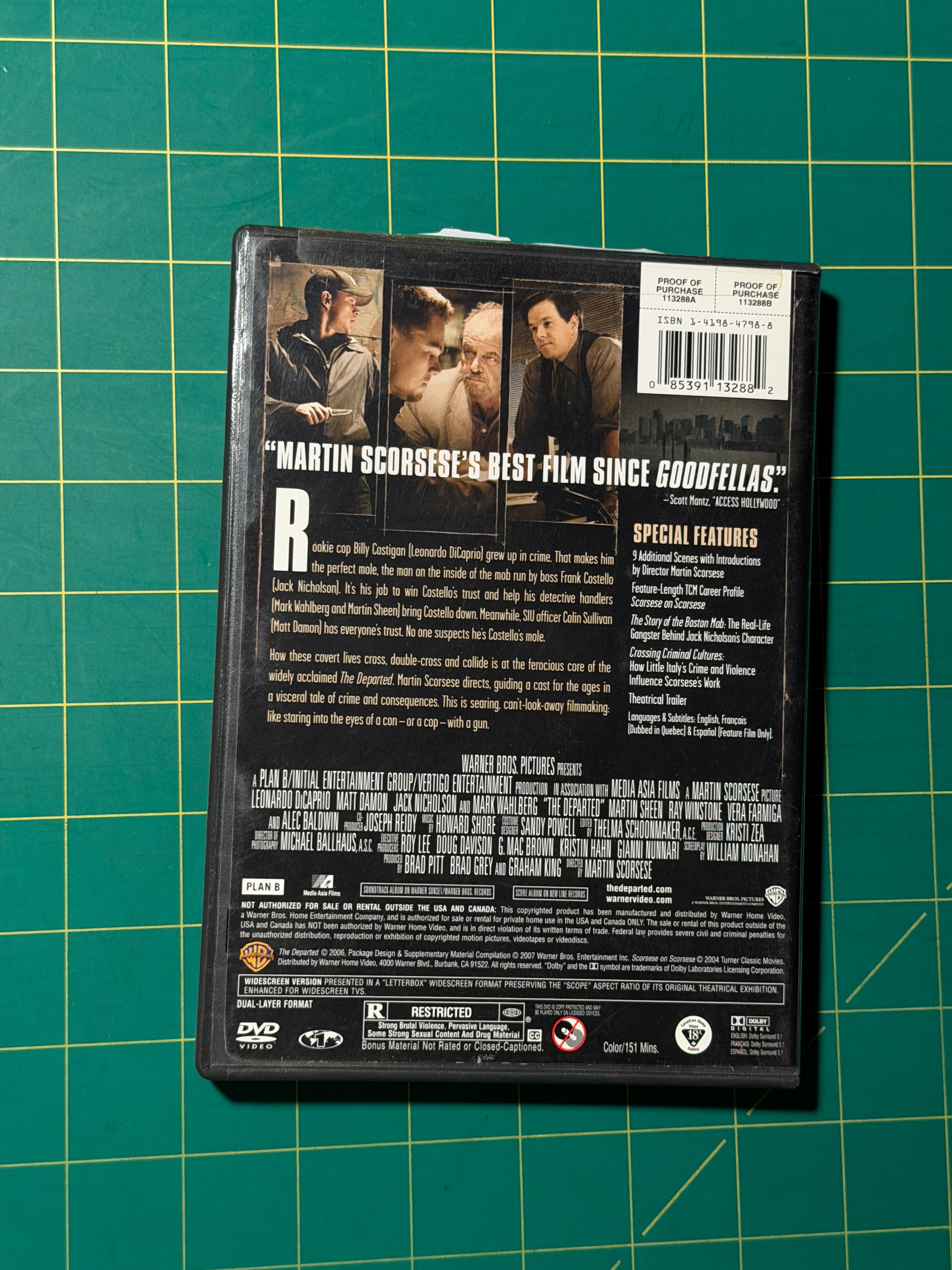 The Departed (Two-Disc Special Edition) - DVD, Used Good