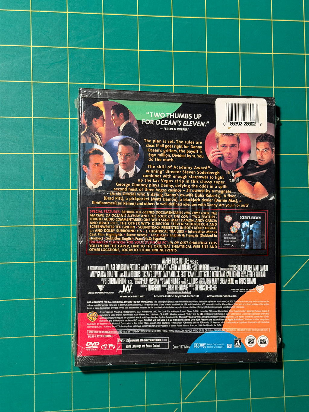 Ocean's Eleven - DVD, New Sealed