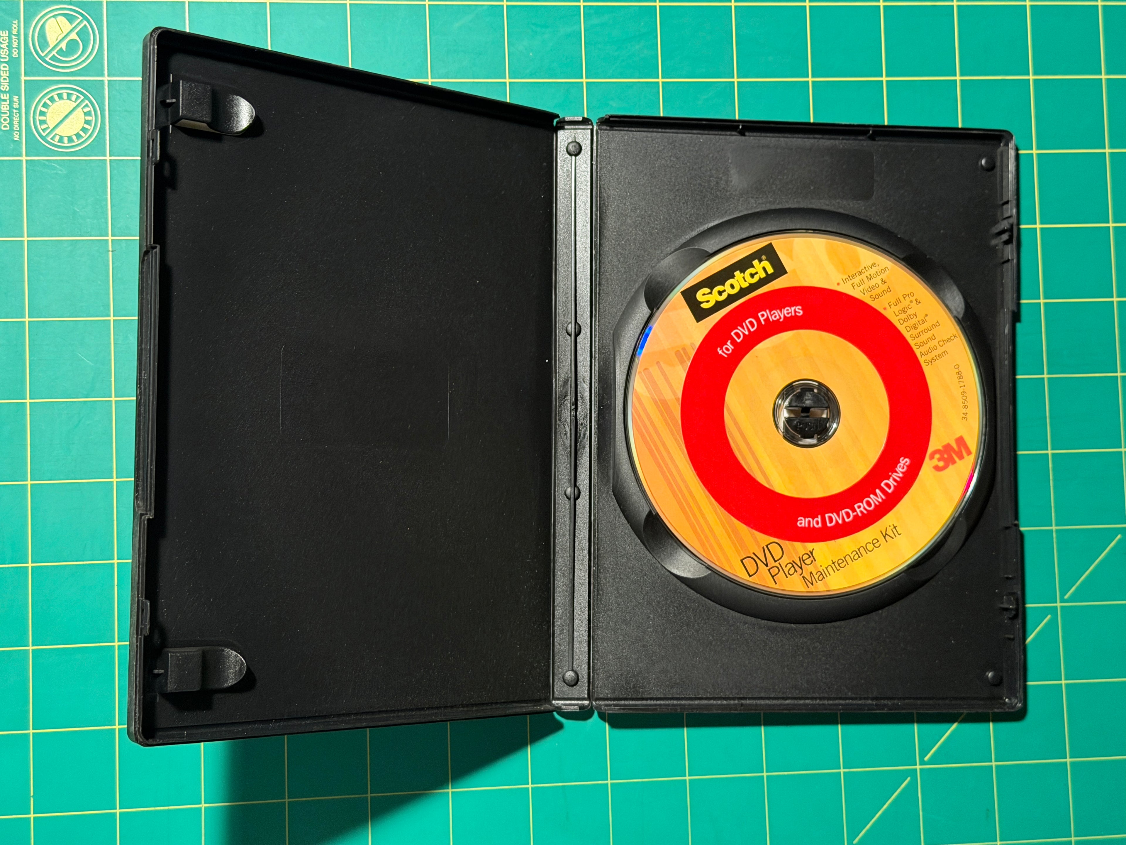 Scotch DVD Player Maintenance Kit - DVD, Used Good