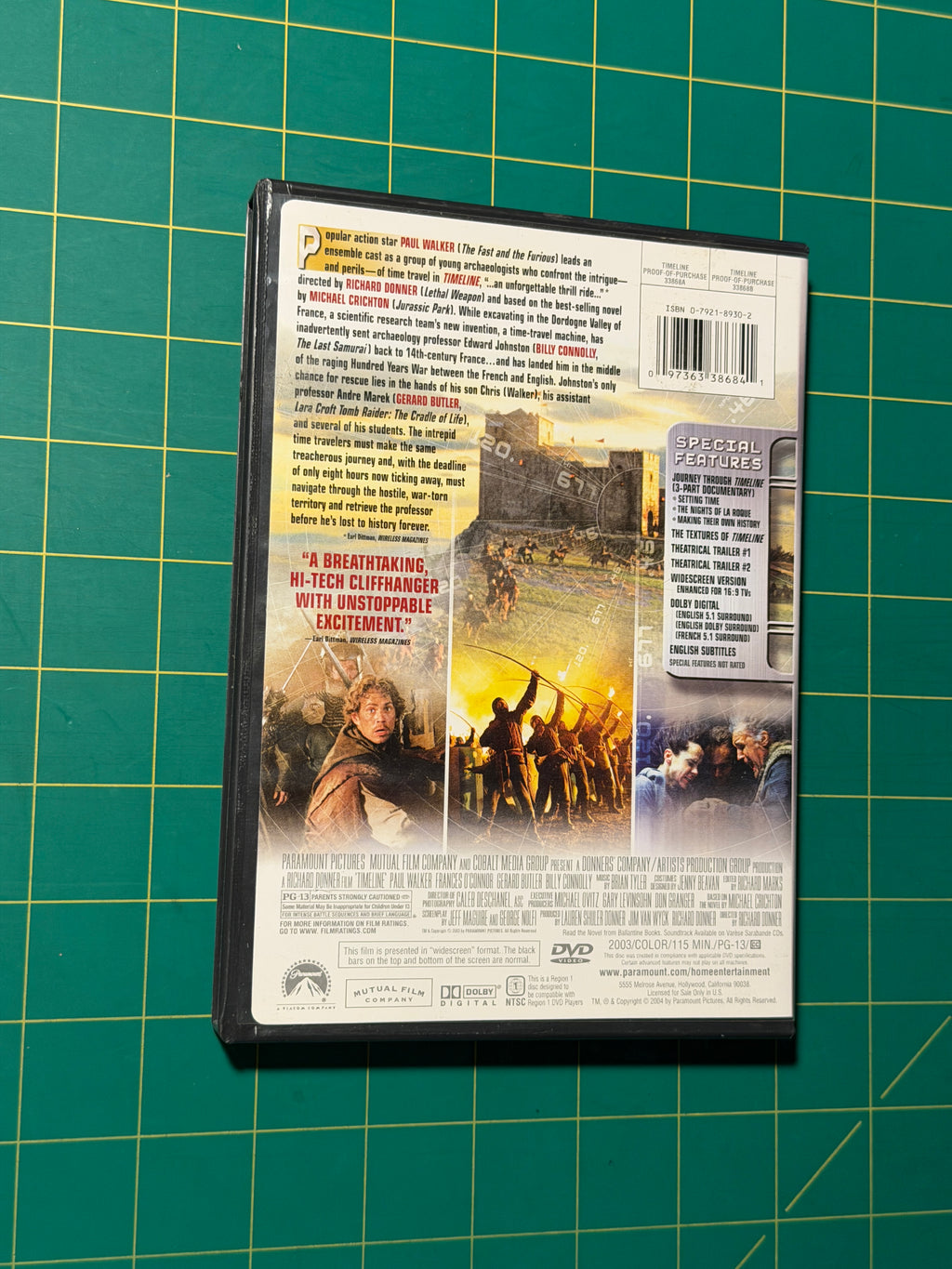 Timeline - DVD, Used Good