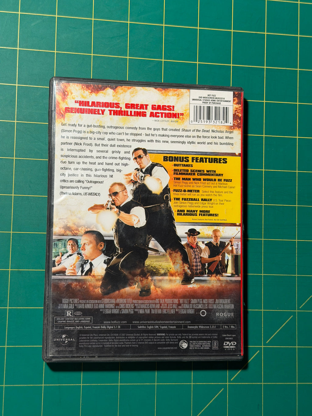 Hot Fuzz - DVD, Used Acceptable