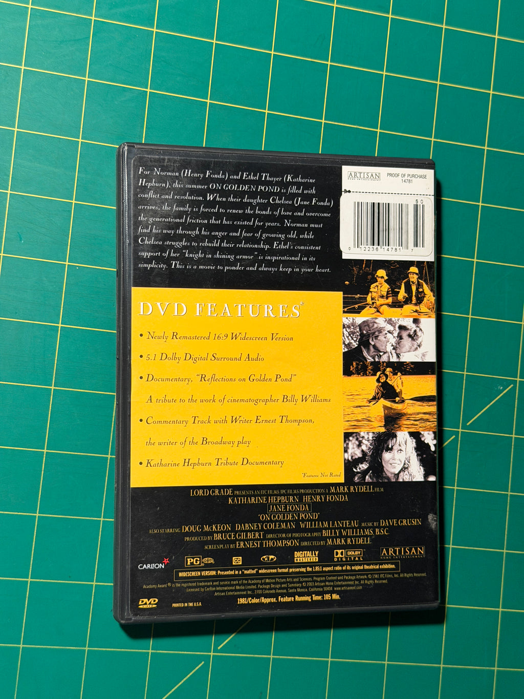 On Golden Pond - DVD, Used Good