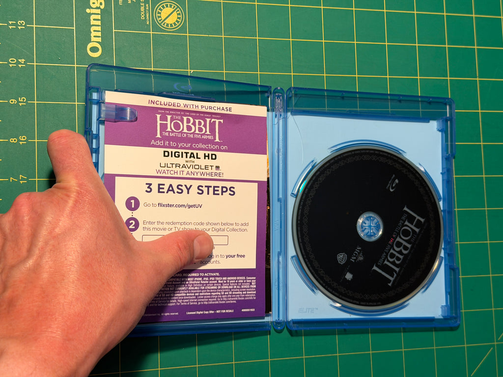 The Hobbit: The Battle of the Five Armies - Blu-ray, Used Acceptable