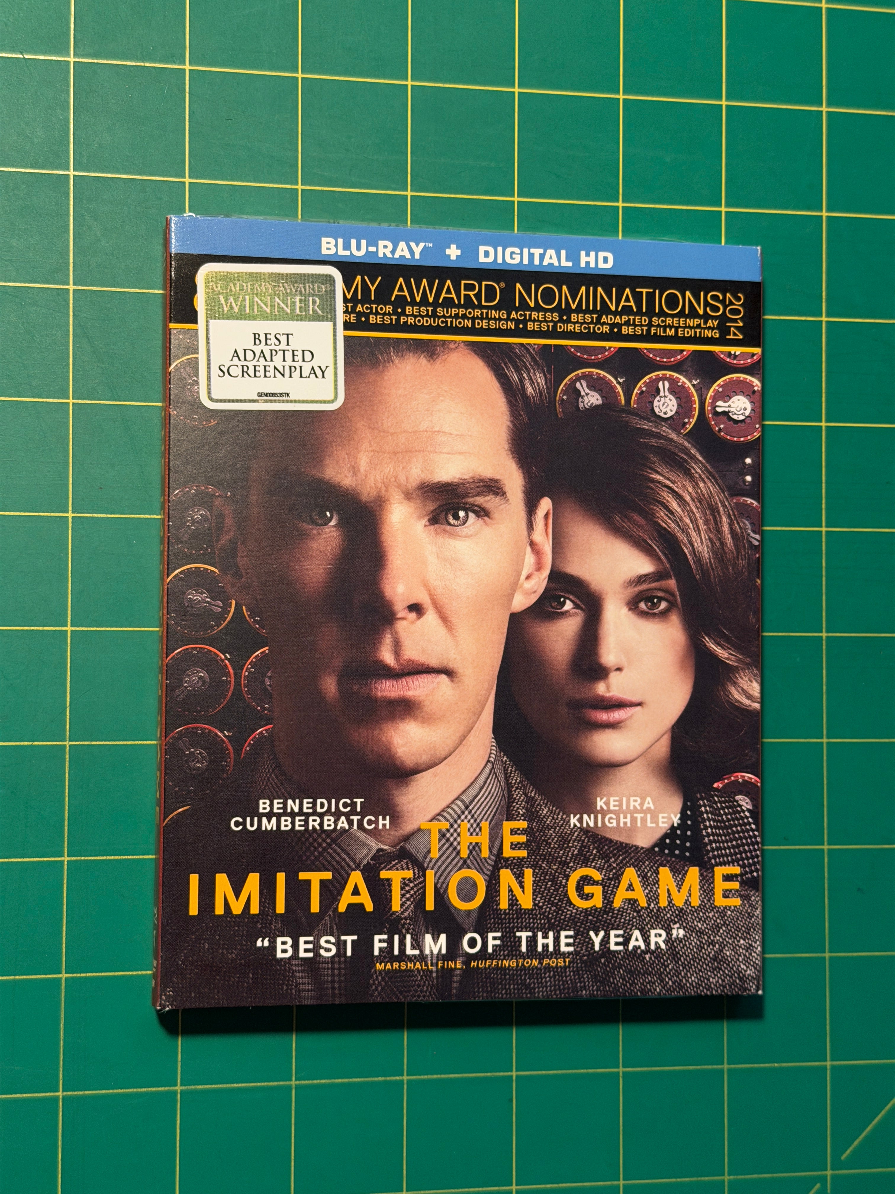 The Imitation Game - Blu-ray, New, Sealed