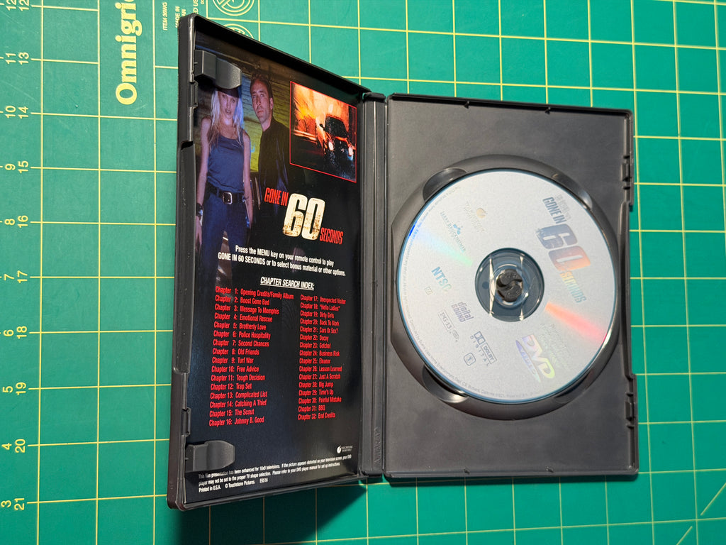 Gone in 60 Seconds - DVD, Used Good
