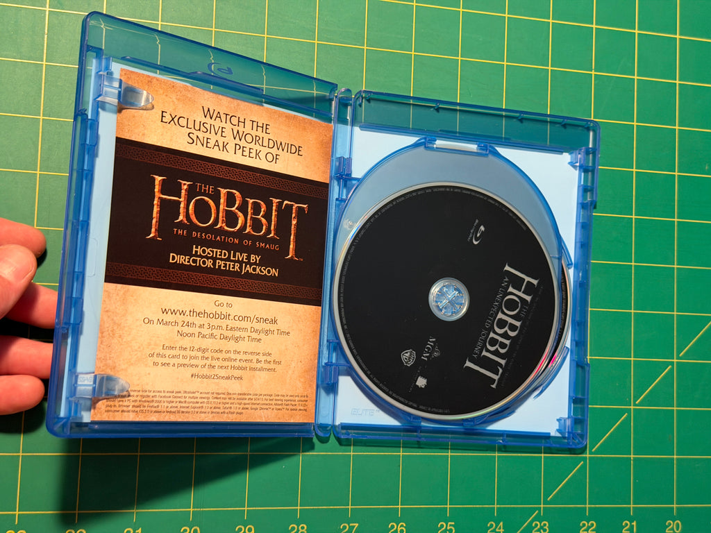 The Hobbit: An Unexpected Journey - DVD/Blu-ray/Digital UV, Used Good
