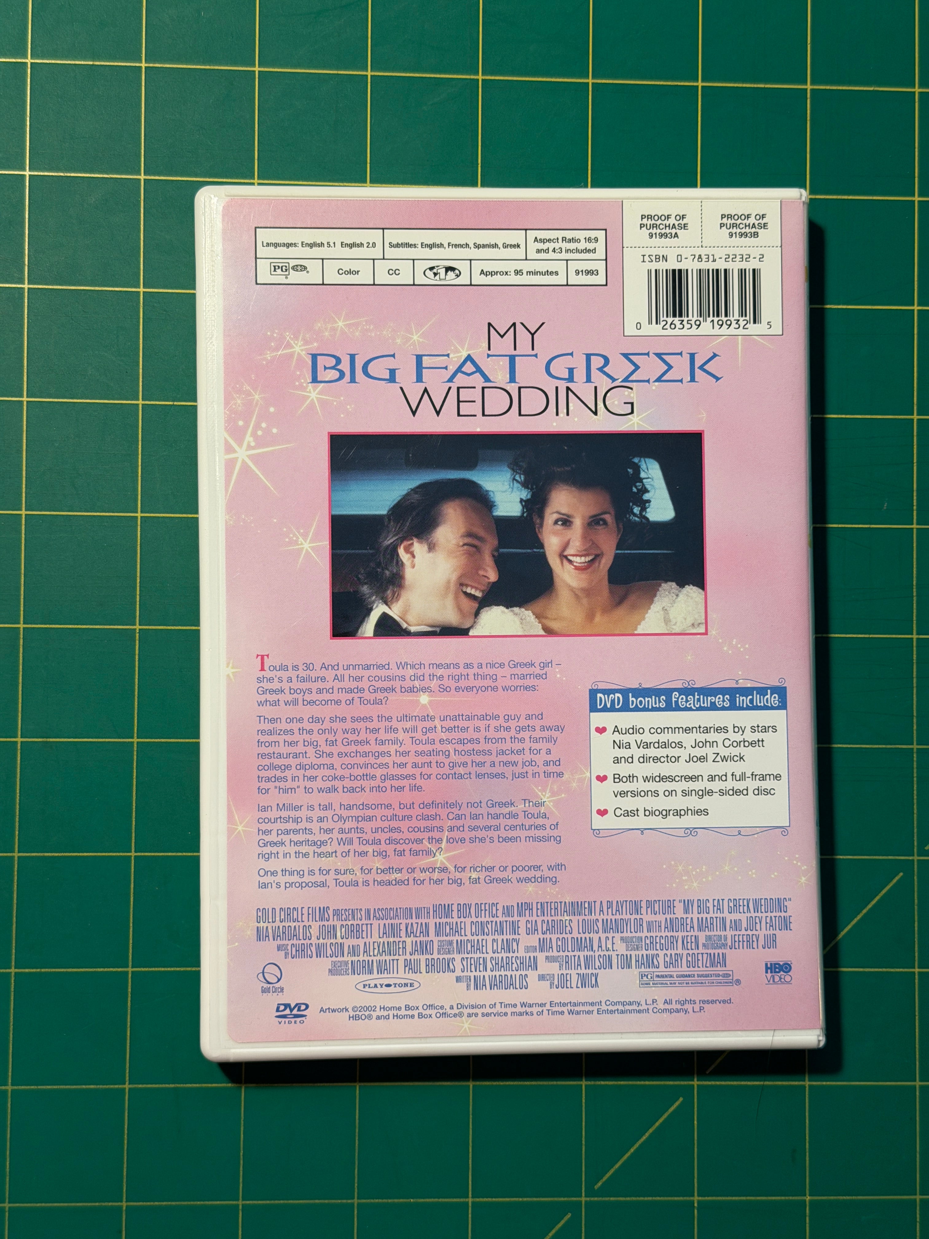 My Big Fat Greek Wedding - DVD, Used Good