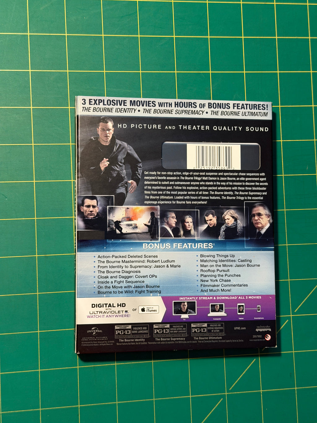 The Bourne Trilogy - Blu-ray, Used Good