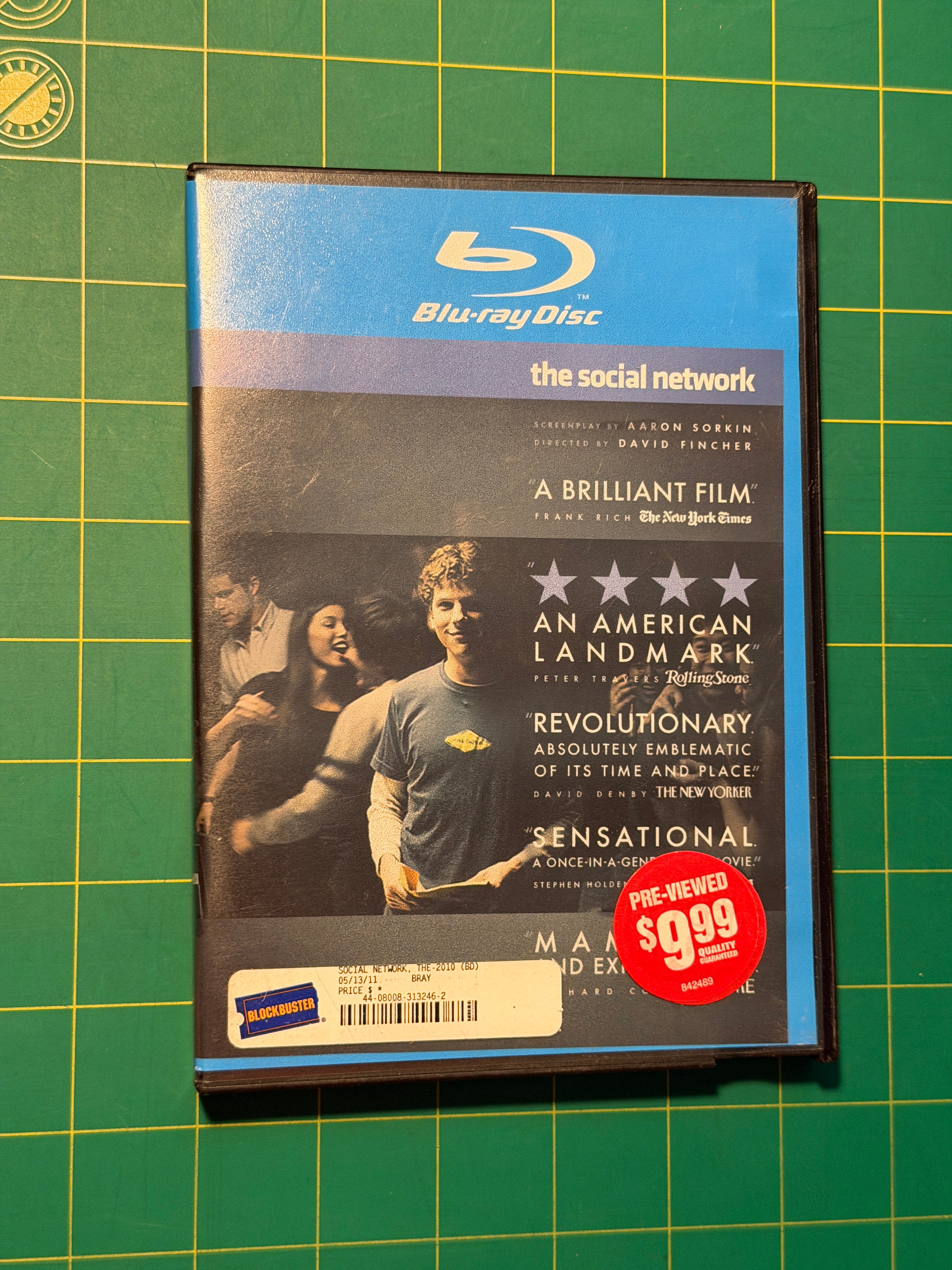 The Social Network - Blu-ray, Used Good