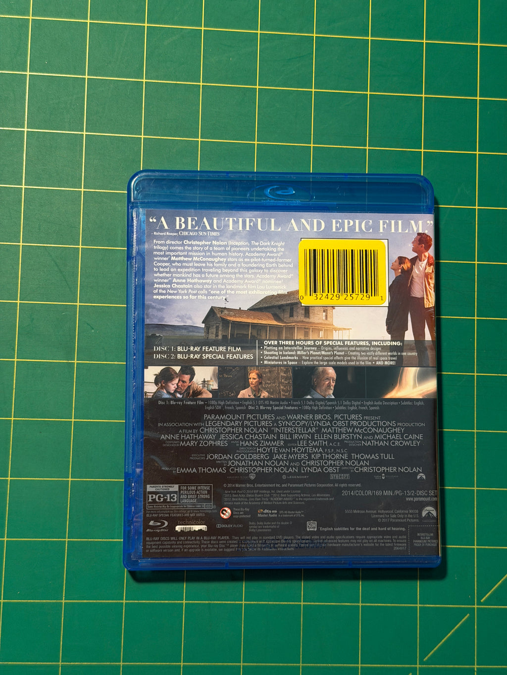 Interstellar - Blu-ray, Used Good