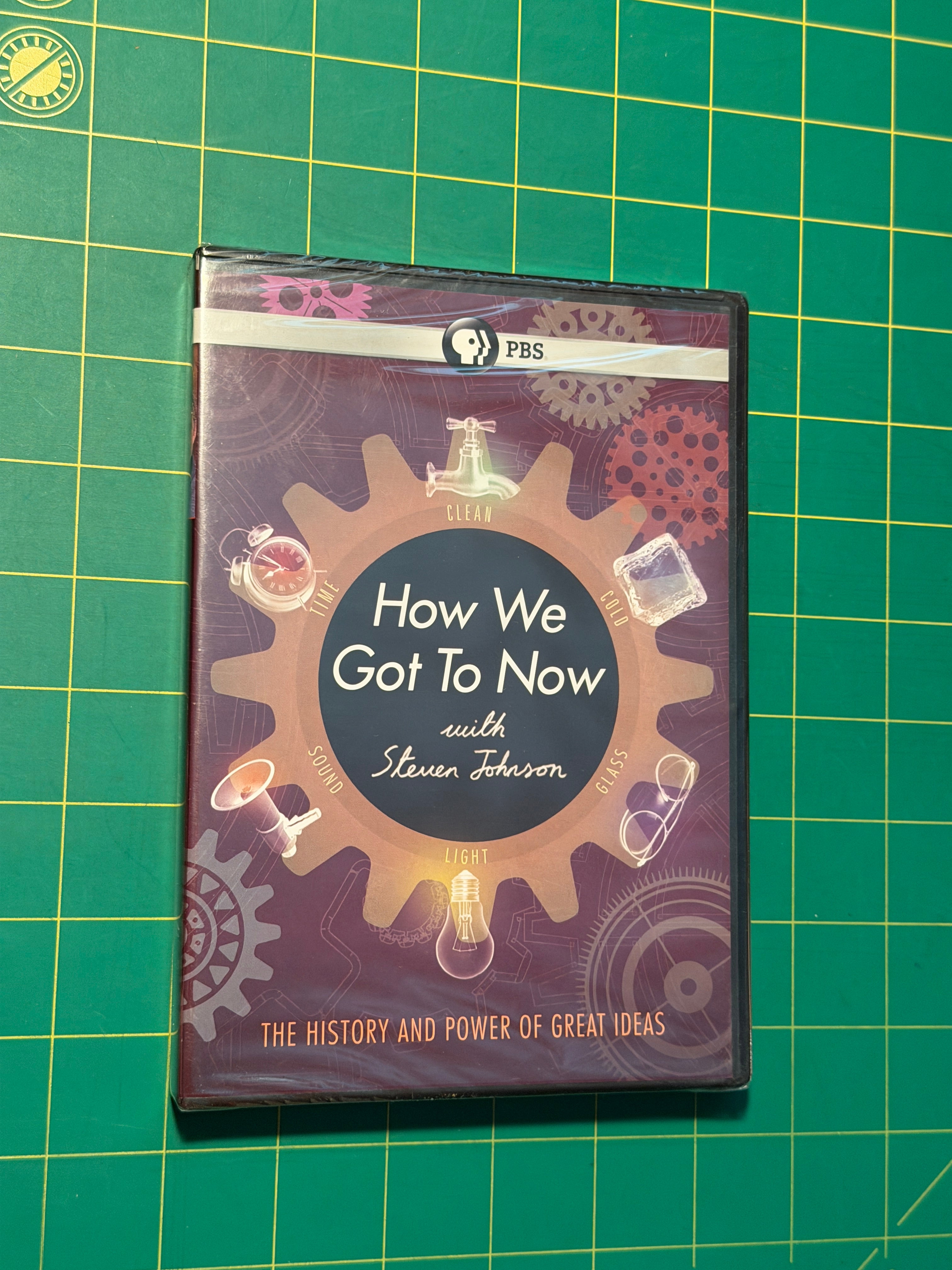 How We Got to Now with Steven Johnson - DVD, New, Sealed